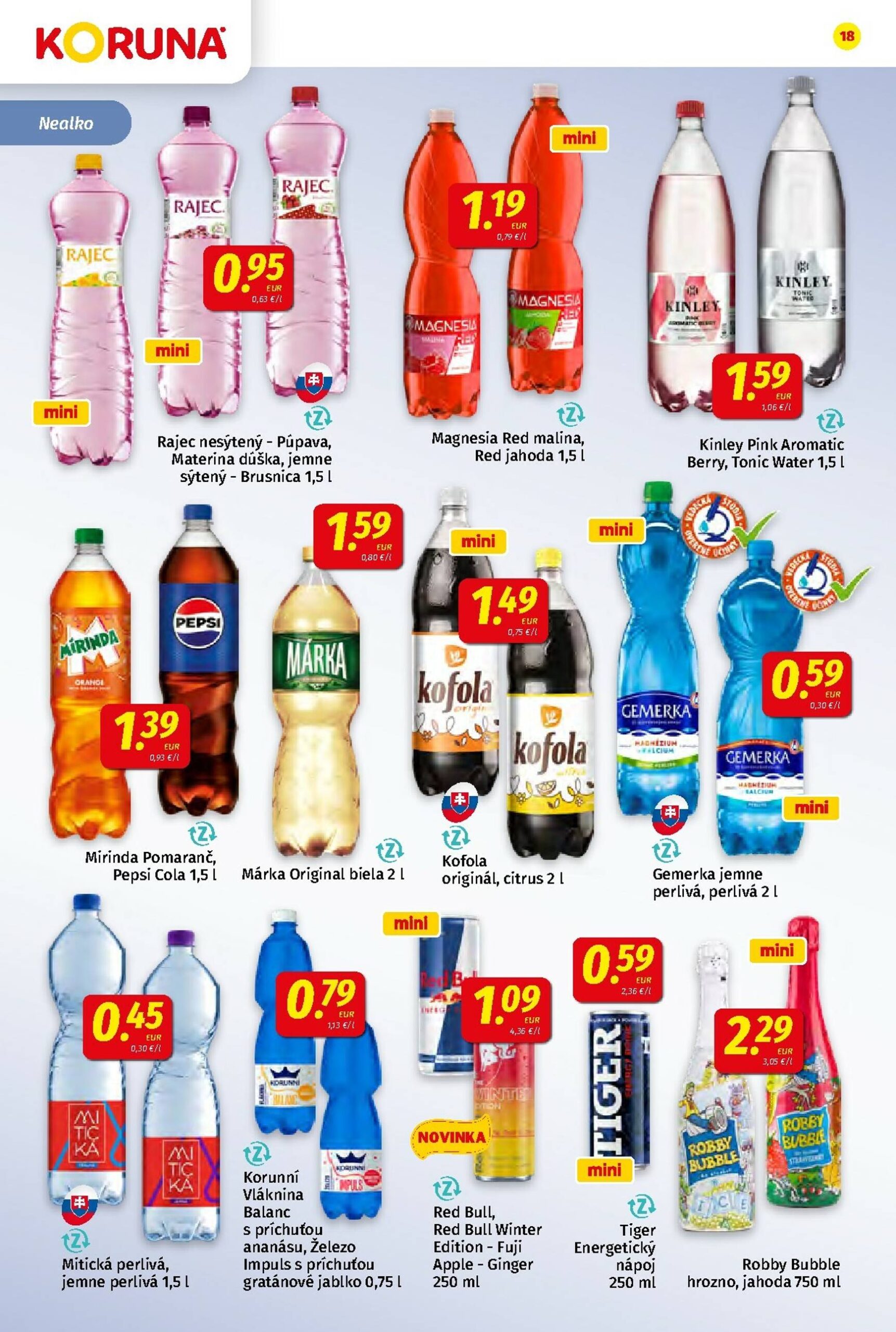 Page 18 of Aktuálny koruna leták platný od piatka 26.09 do 08.10