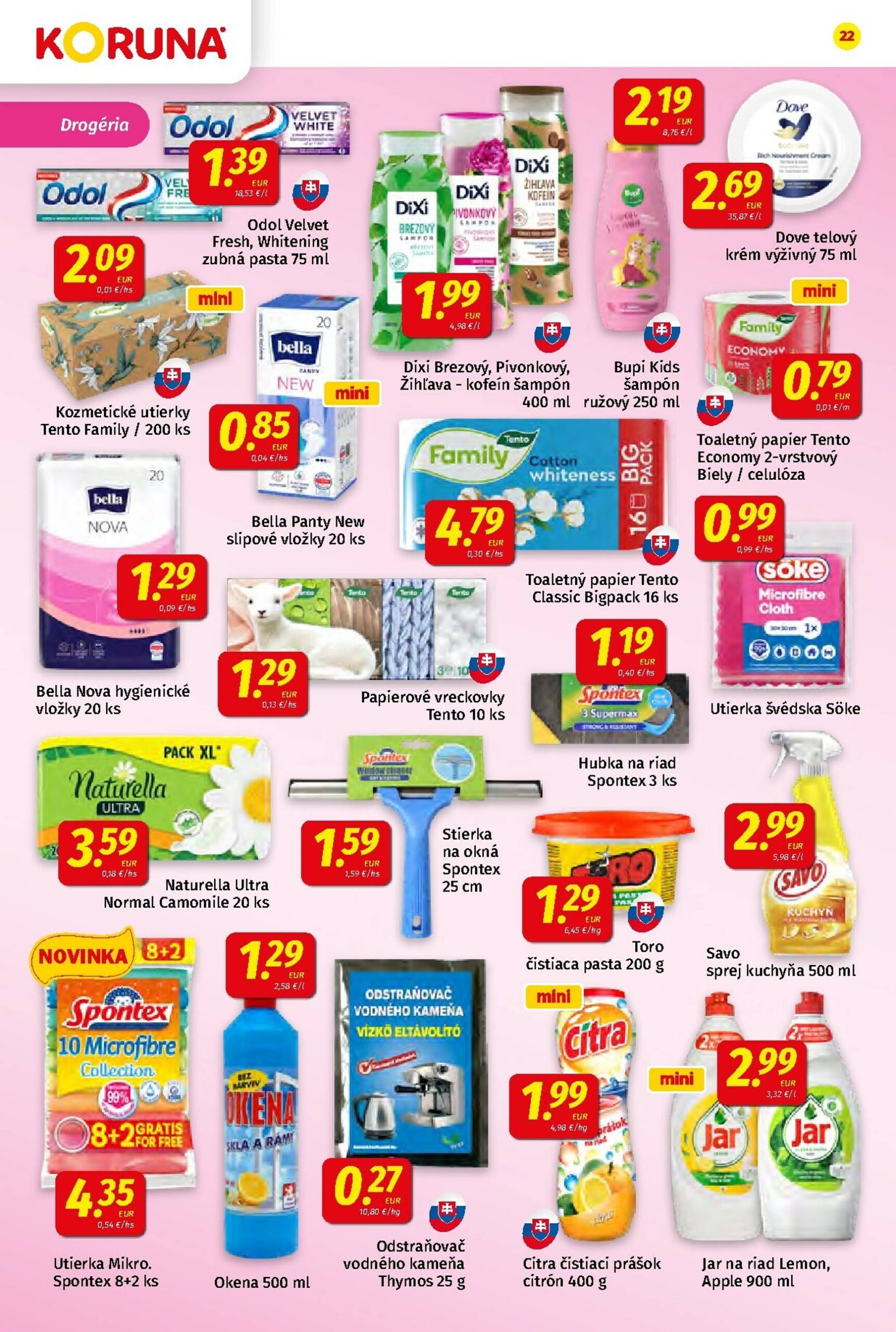 Page 22 of Aktuálny koruna leták platný od piatka 26.09 do 08.10