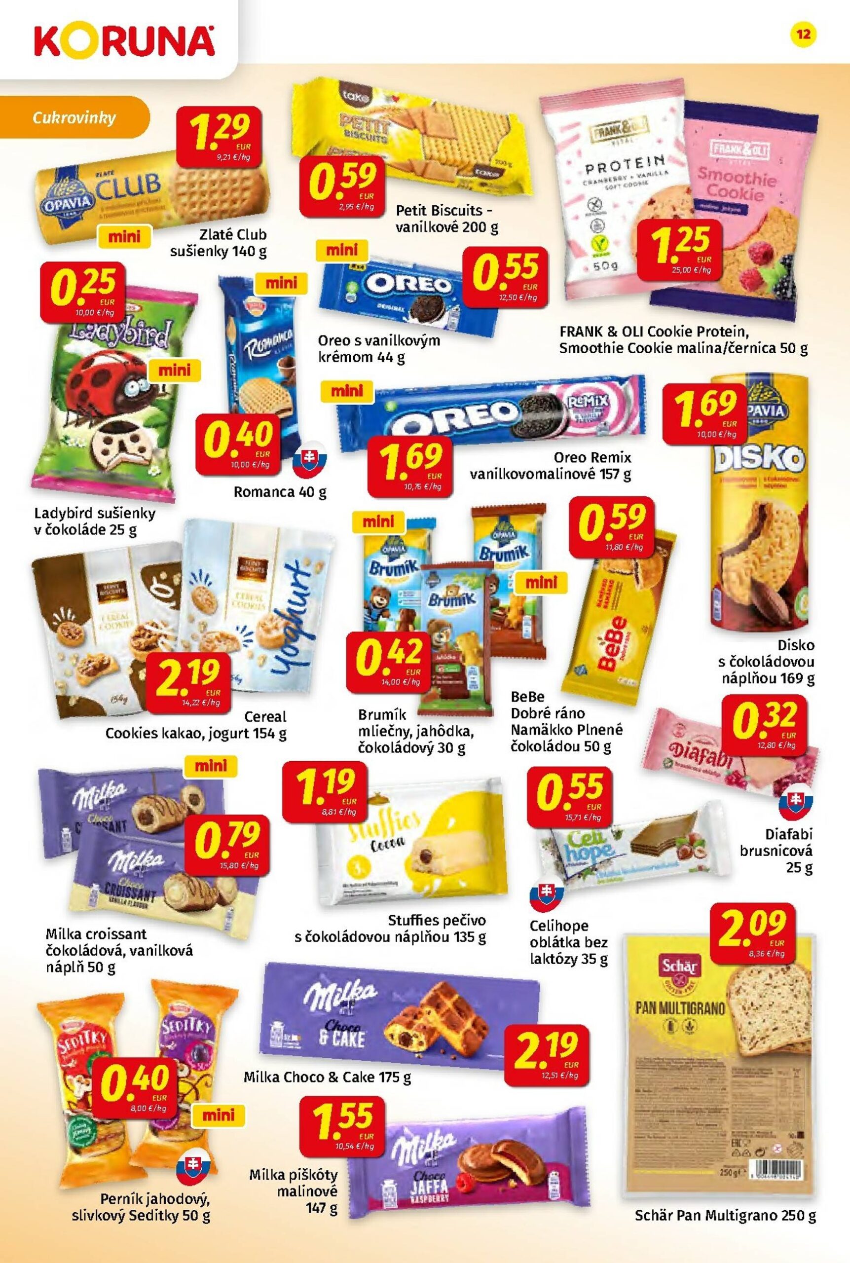 Page 12 of Aktuálny koruna leták platný od piatka 26.09 do 08.10