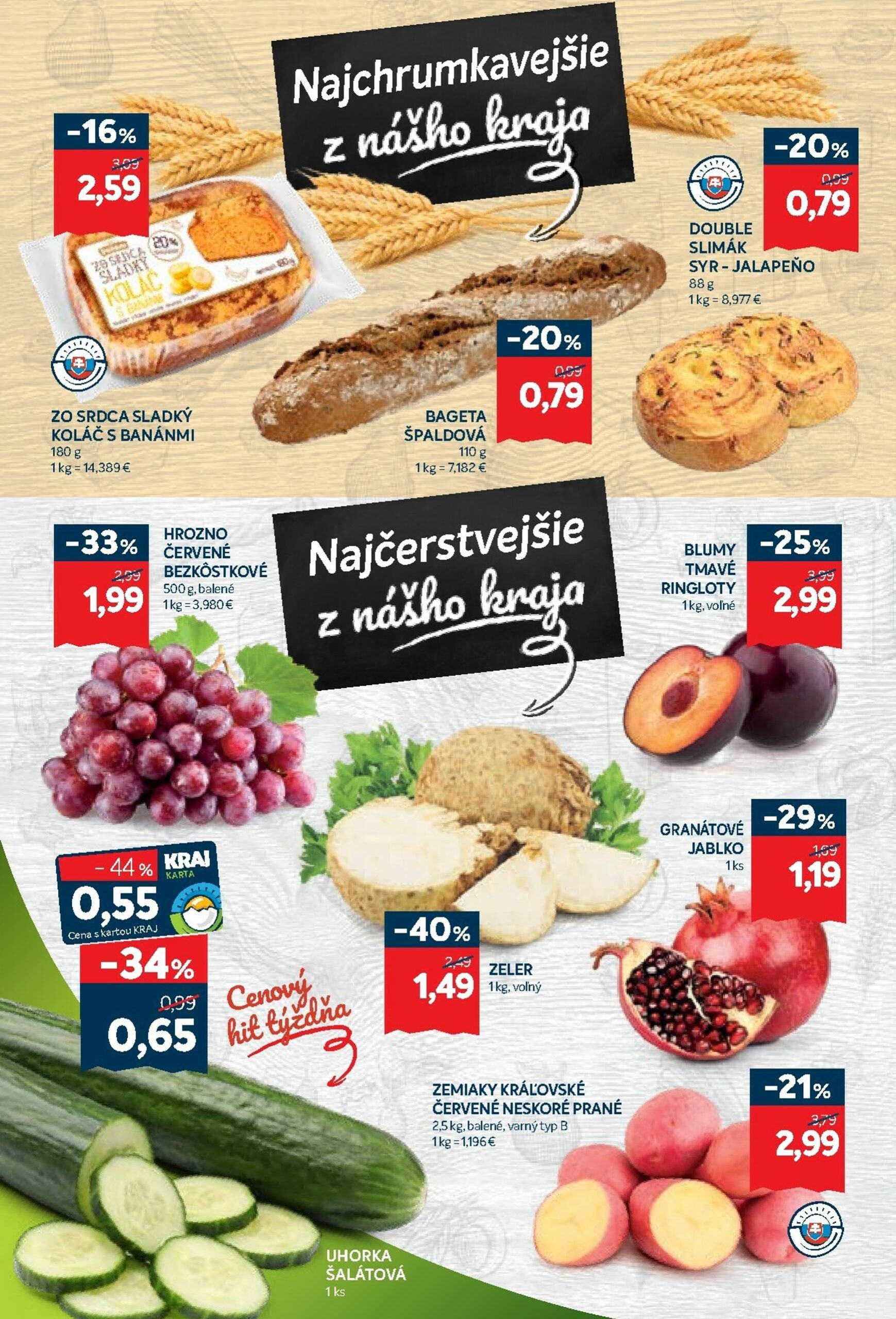 Page 2 of Aktuálny kraj leták platný od štvrtka 02.10 do 08.10