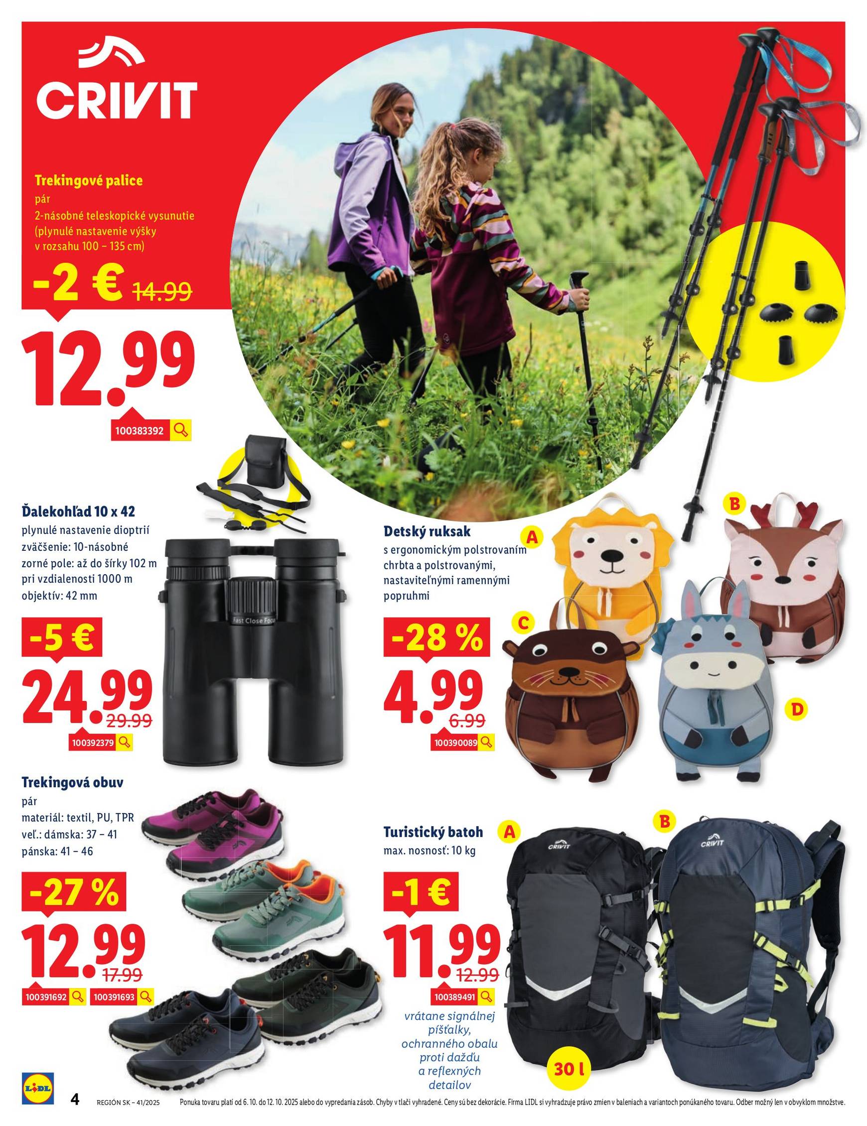 Page 4 of Aktuálny lidl leták platný od pondelka 06.10 do 12.10