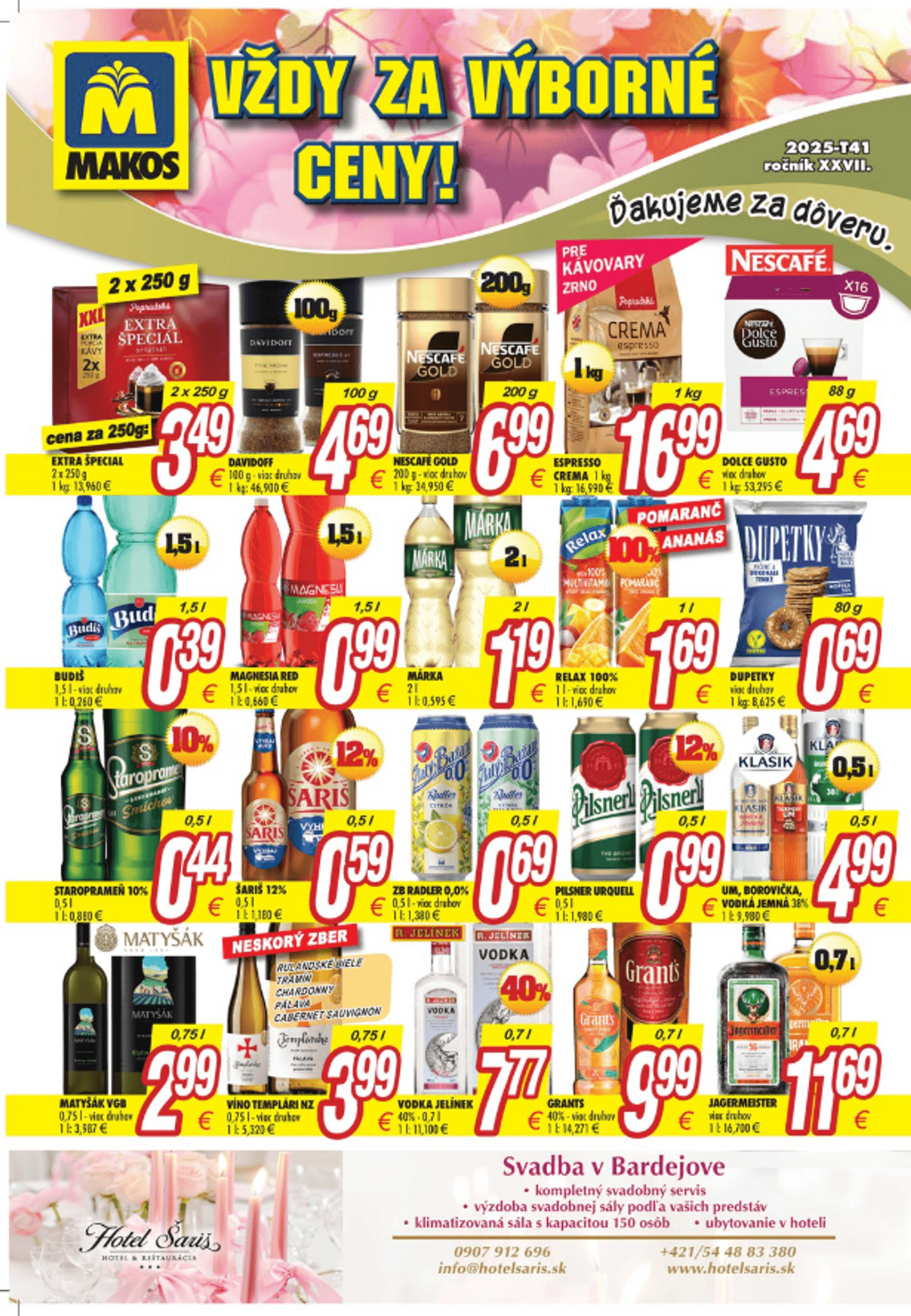 Page 2 of Aktuálny makos leták platný od pondelka 06.10 do 12.10