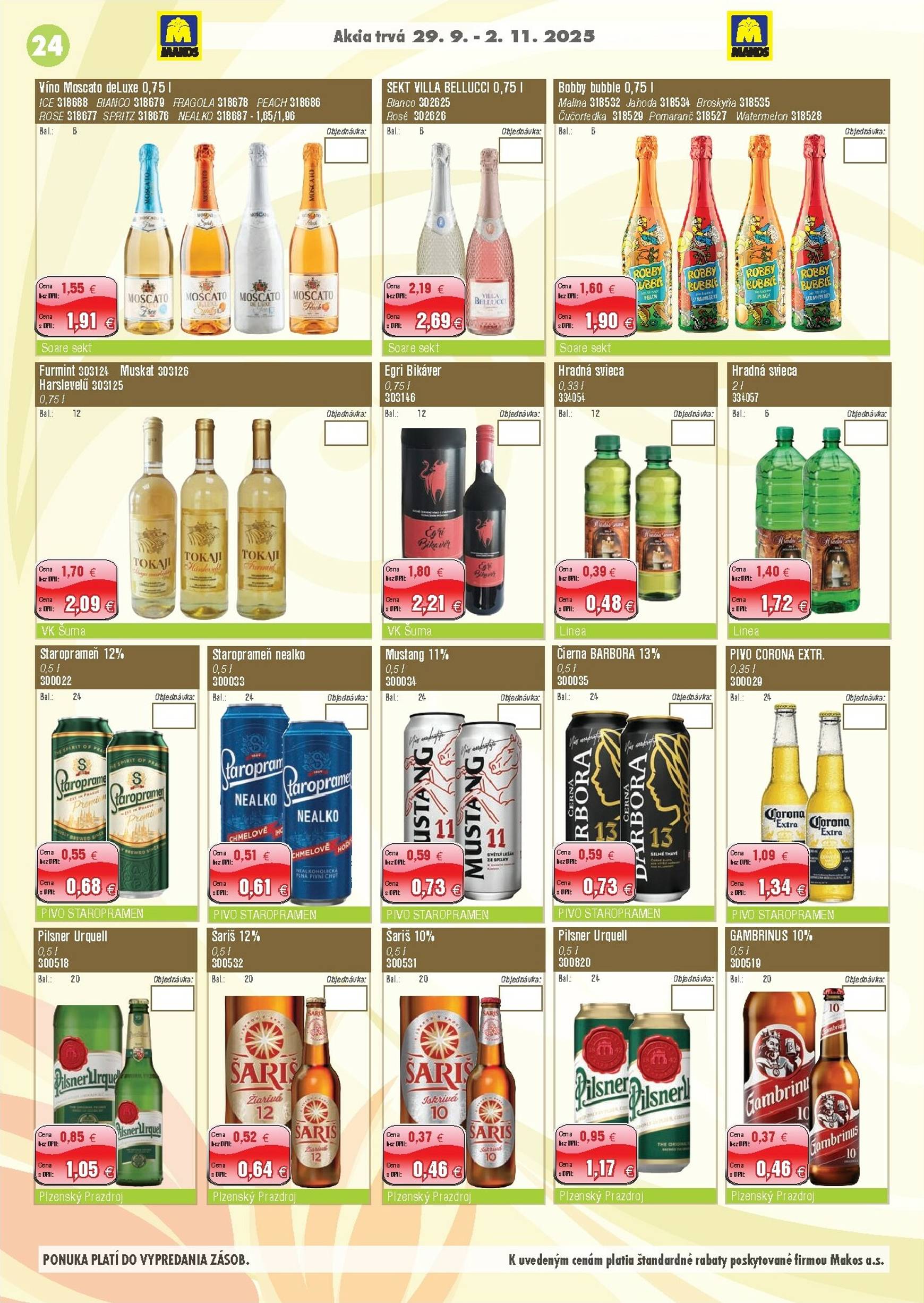 Page 24 of Aktuálny makos leták platný od pondelka 29.09 do 02.11