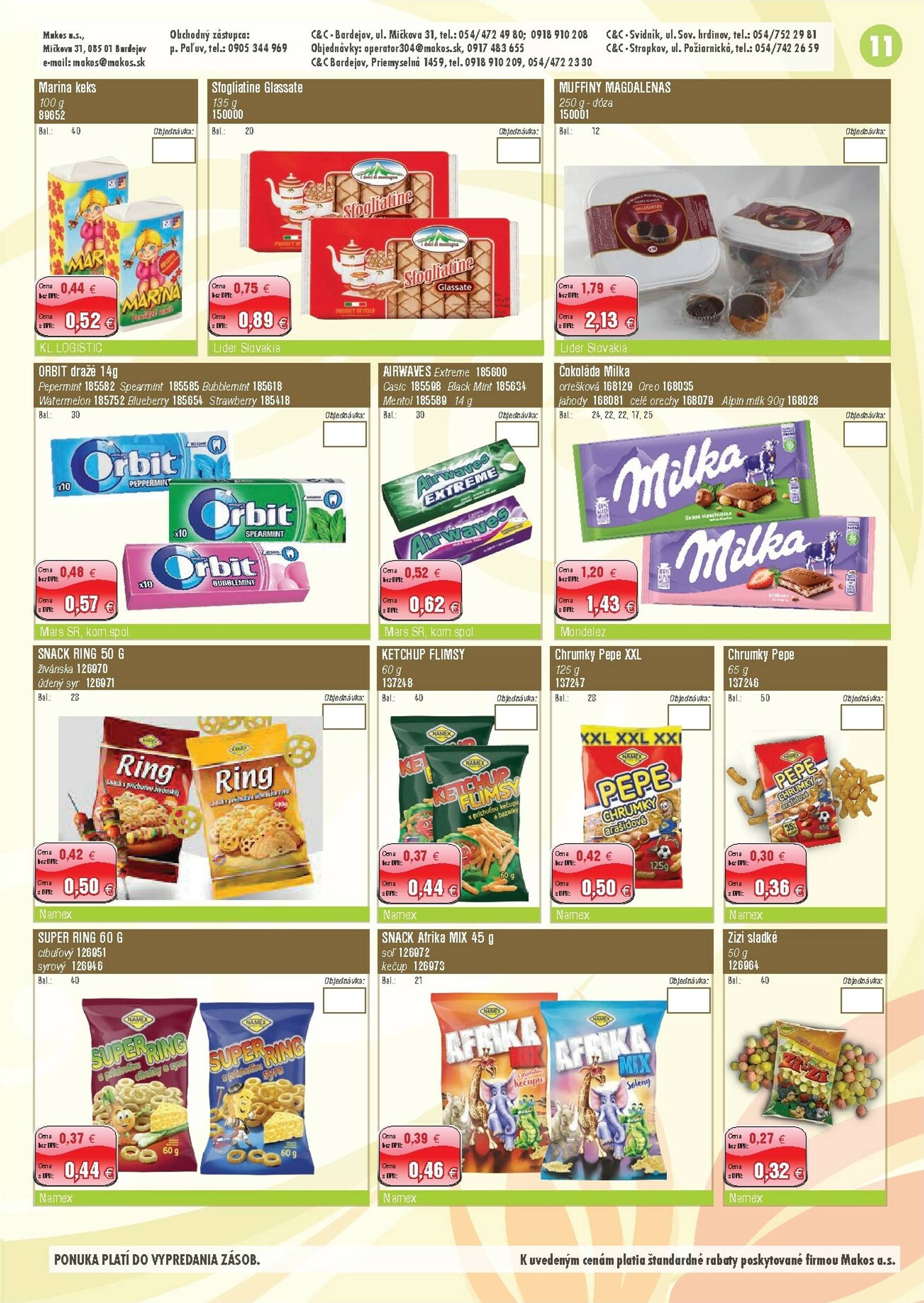 Page 11 of Aktuálny makos leták platný od pondelka 29.09 do 02.11