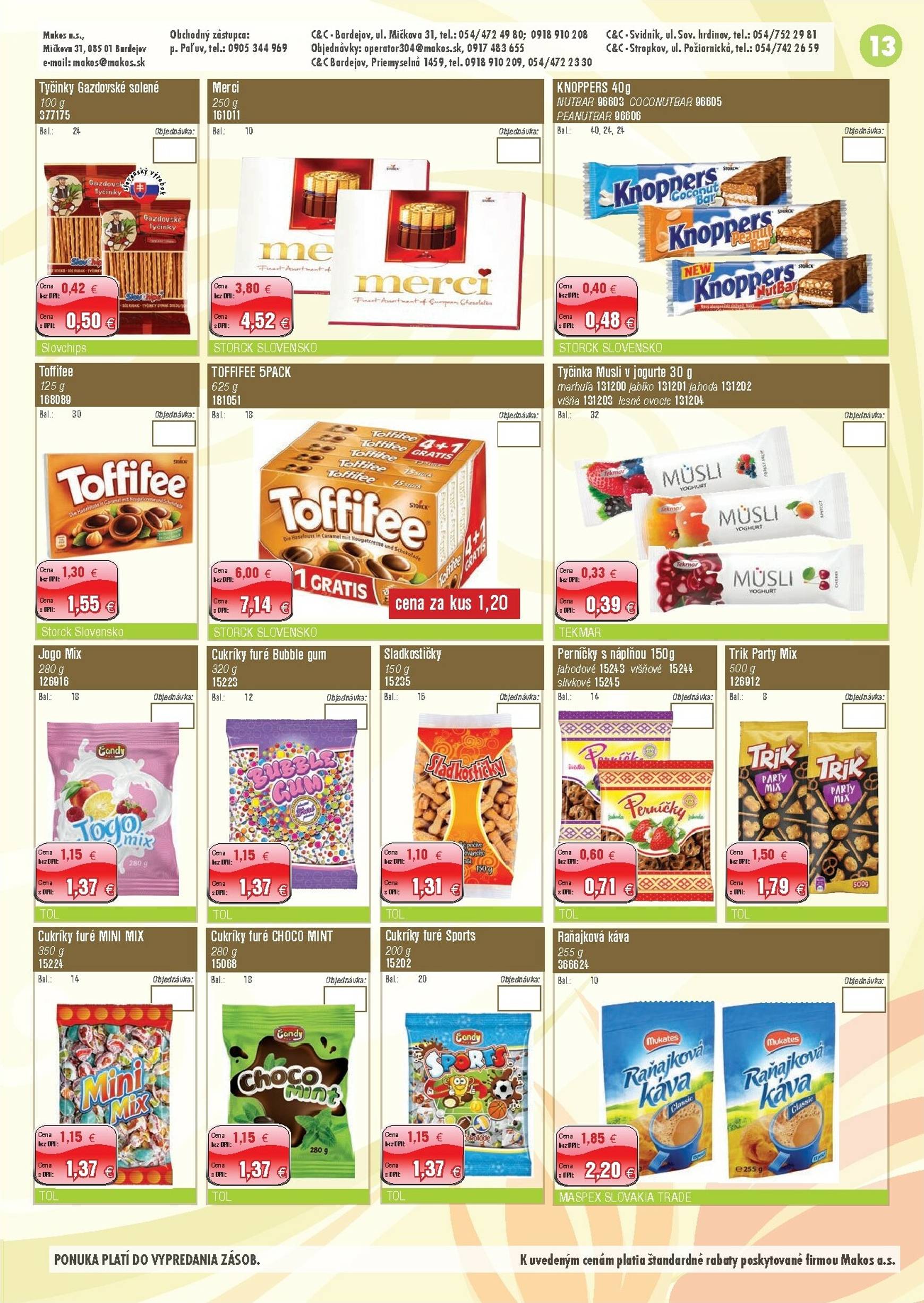 Page 13 of Aktuálny makos leták platný od pondelka 29.09 do 02.11