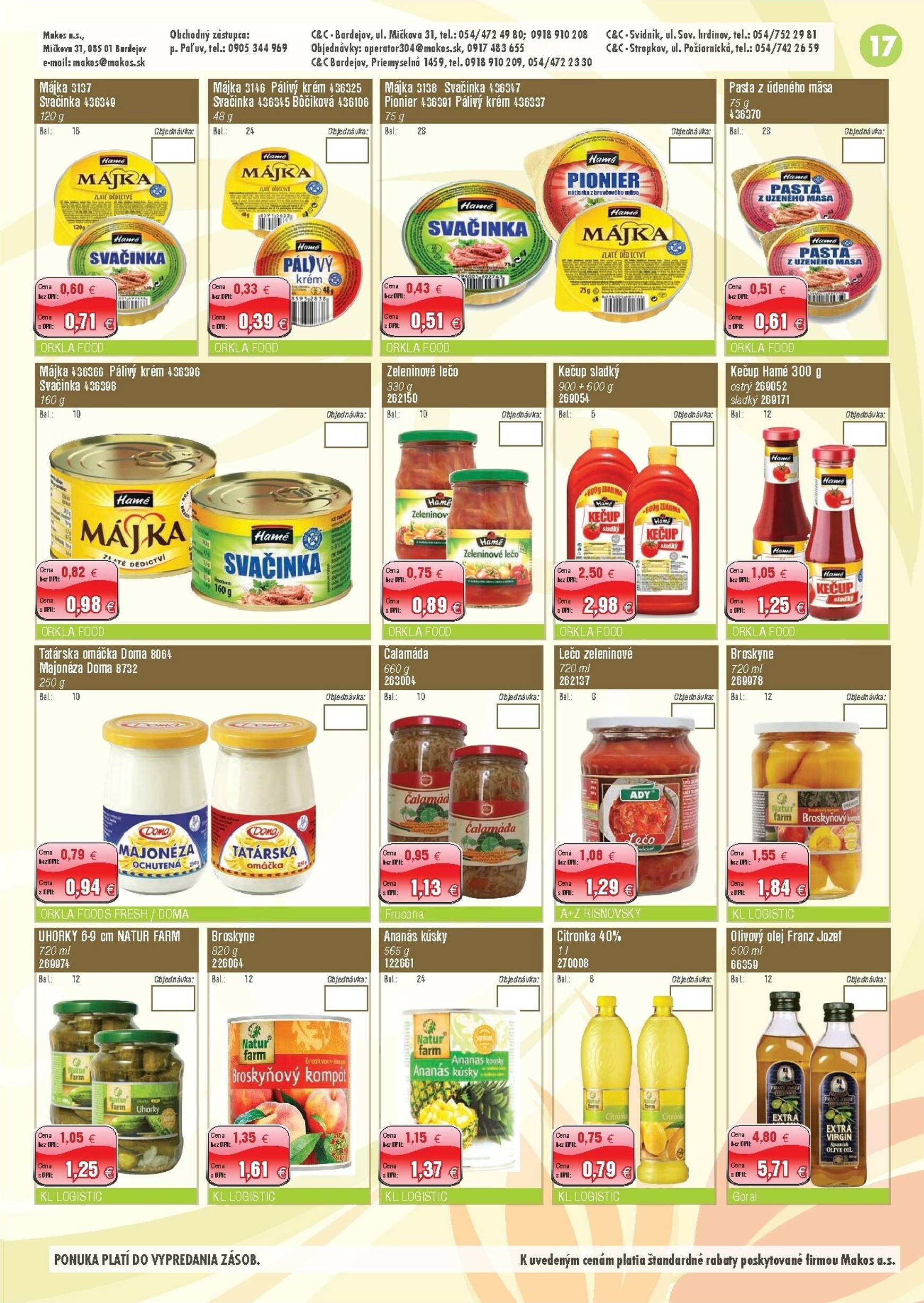 Page 17 of Aktuálny makos leták platný od pondelka 29.09 do 02.11