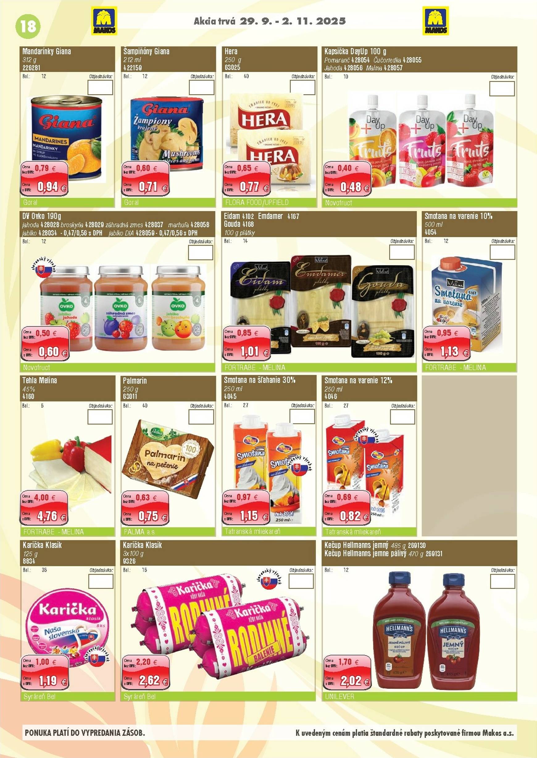 Page 18 of Aktuálny makos leták platný od pondelka 29.09 do 02.11