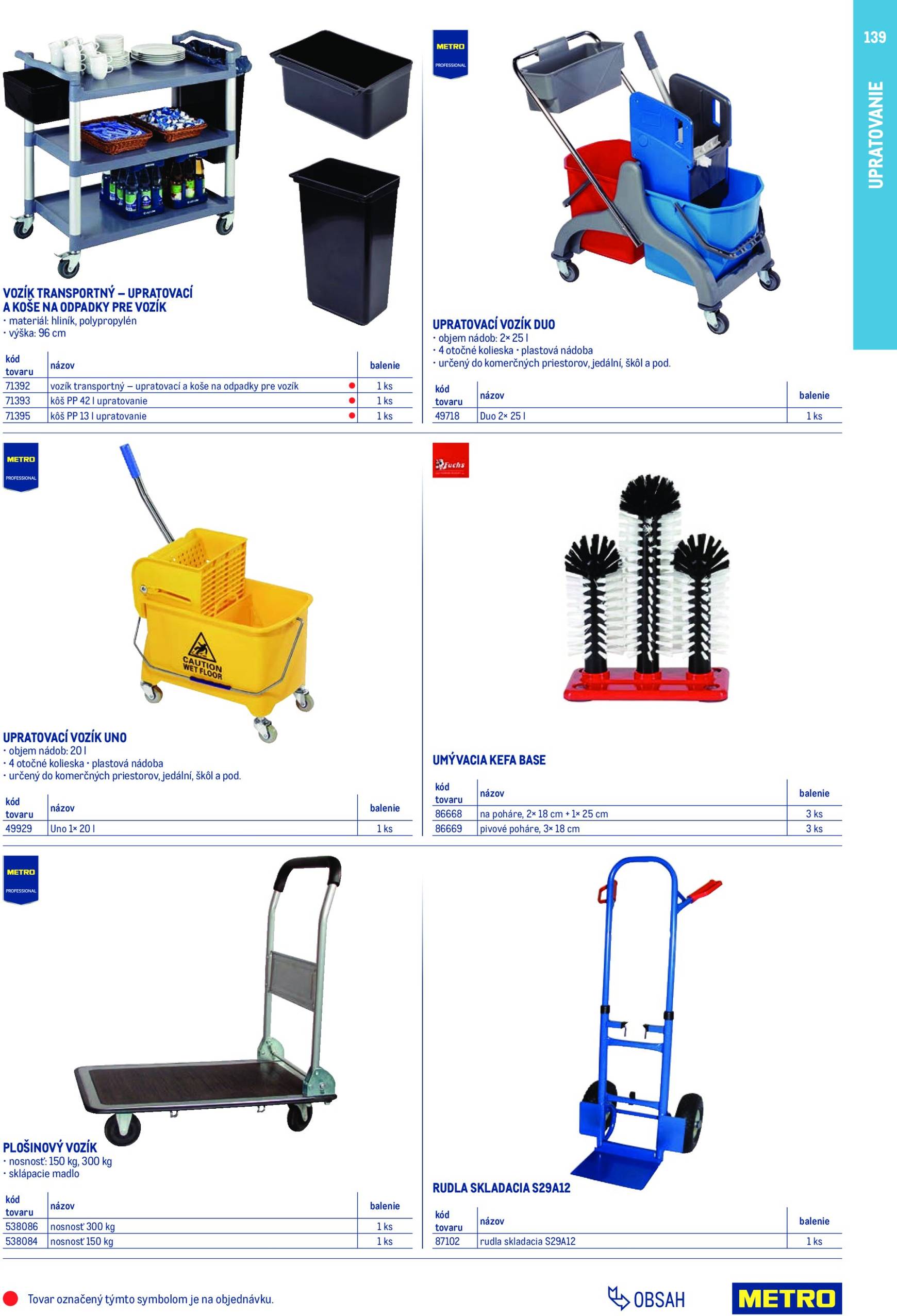 Page 139 of Aktuálny metro leták platný od nedele 01.02 do 31.01