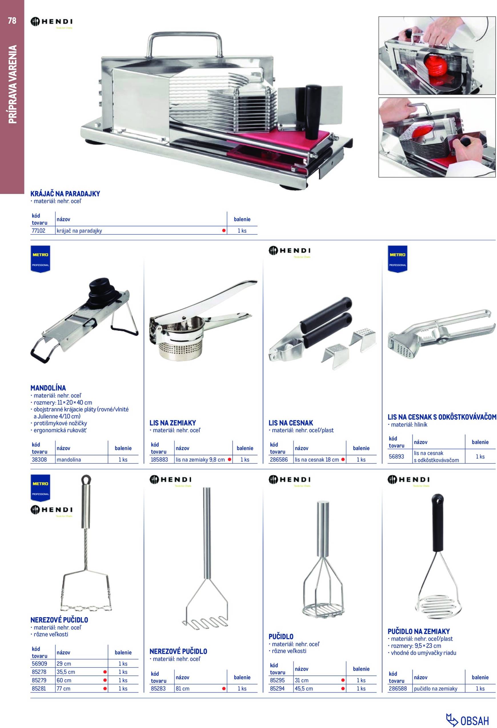 Page 78 of Aktuálny metro leták platný od nedele 01.02 do 31.01