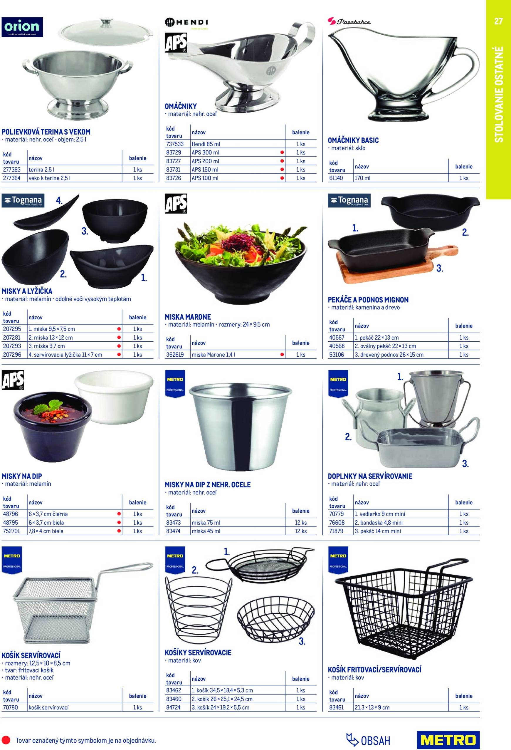 Page 27 of Aktuálny metro leták platný od nedele 01.02 do 31.01