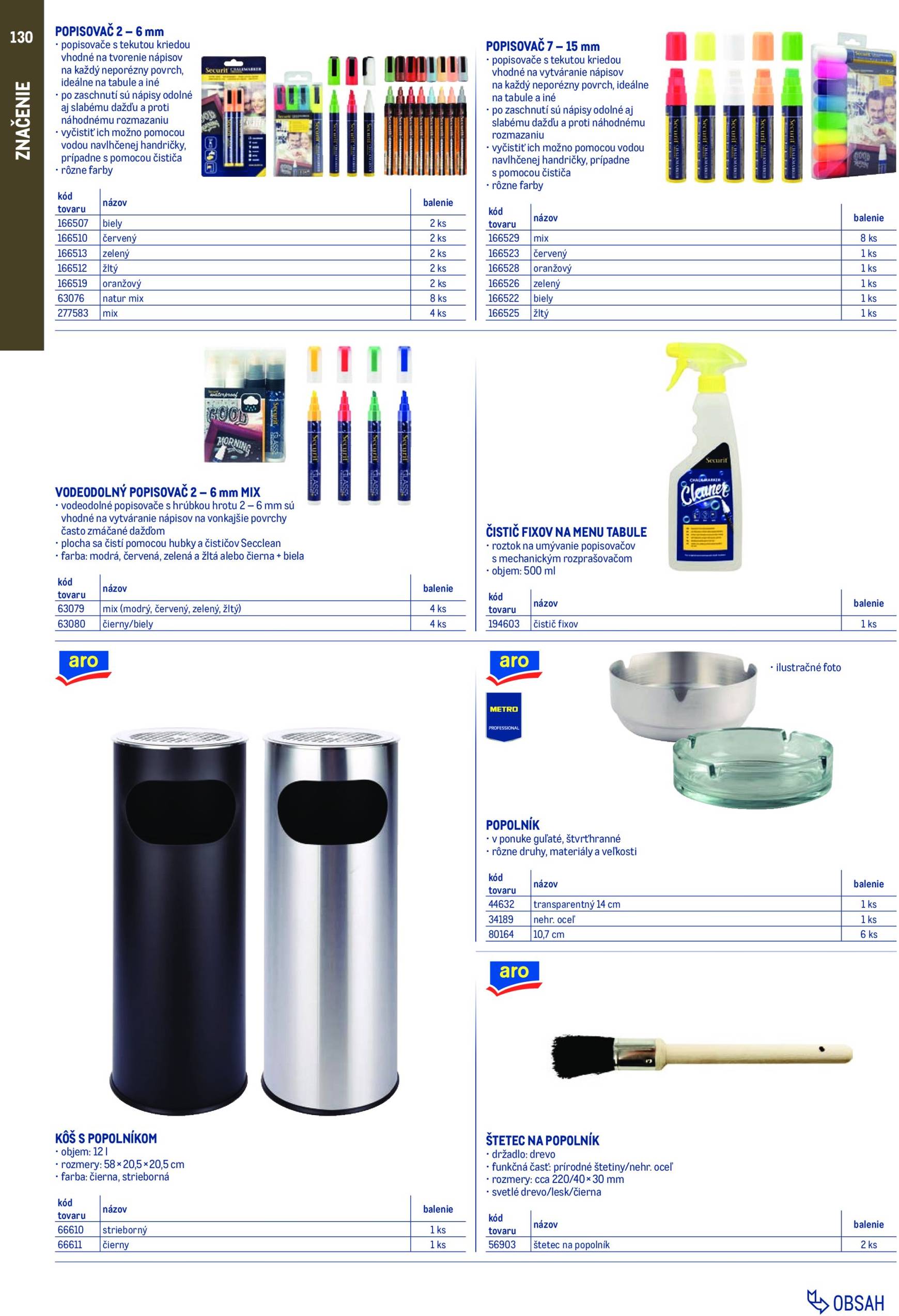 Page 130 of Aktuálny metro leták platný od nedele 01.02 do 31.01