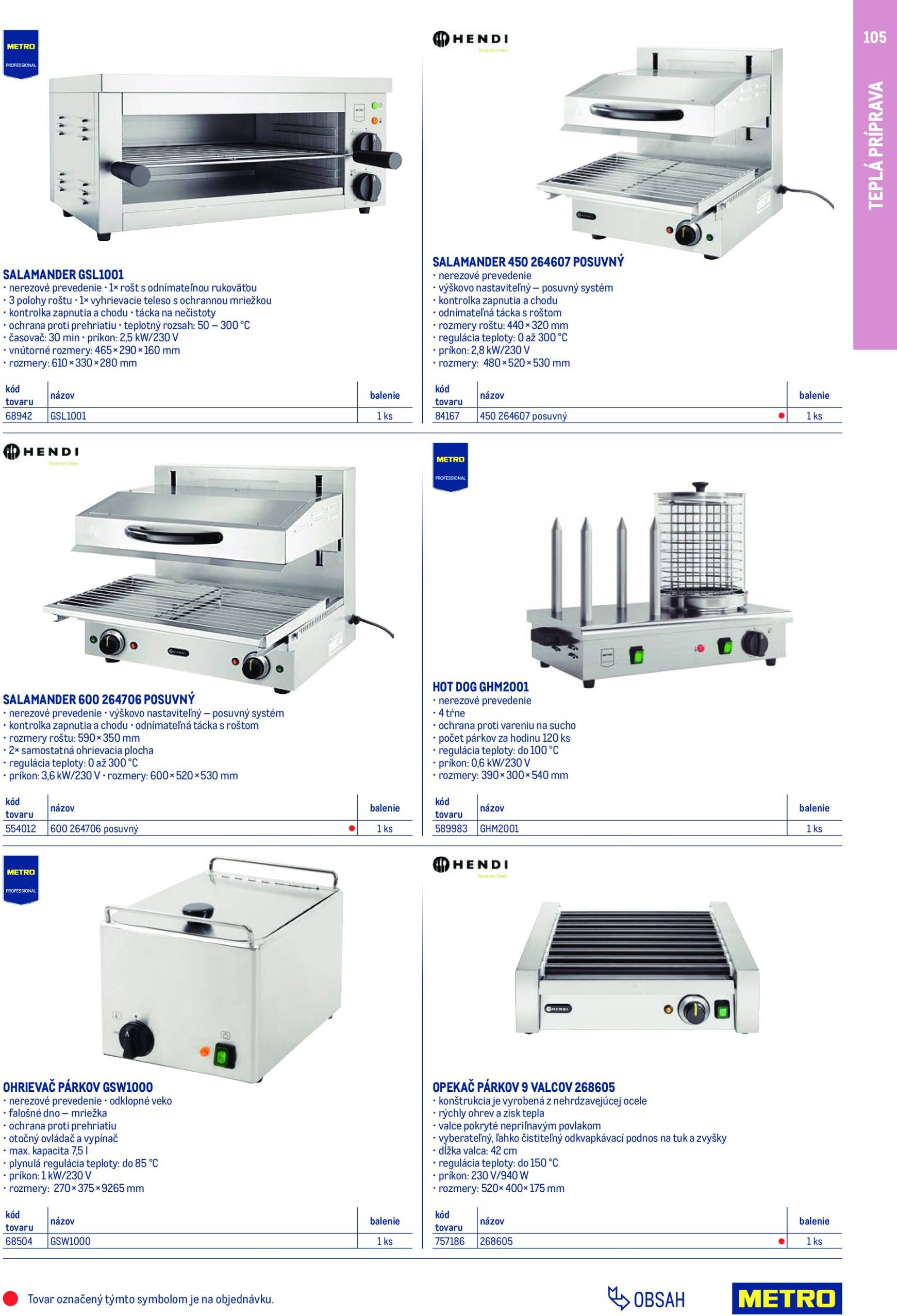 Page 105 of Aktuálny metro leták platný od nedele 01.02 do 31.01