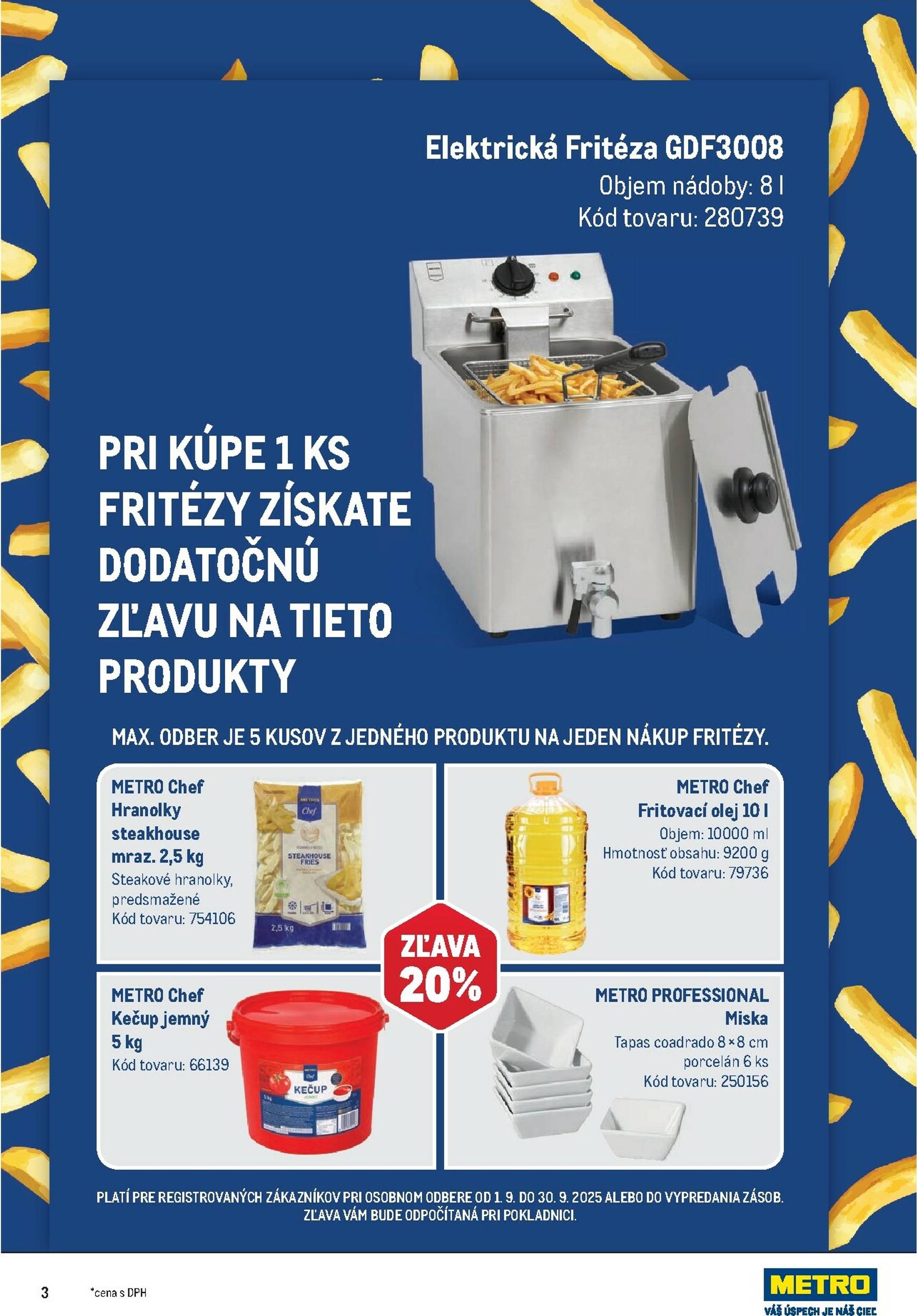 Page 3 of Aktuálny metro leták platný od stredy 10.09 do 07.10