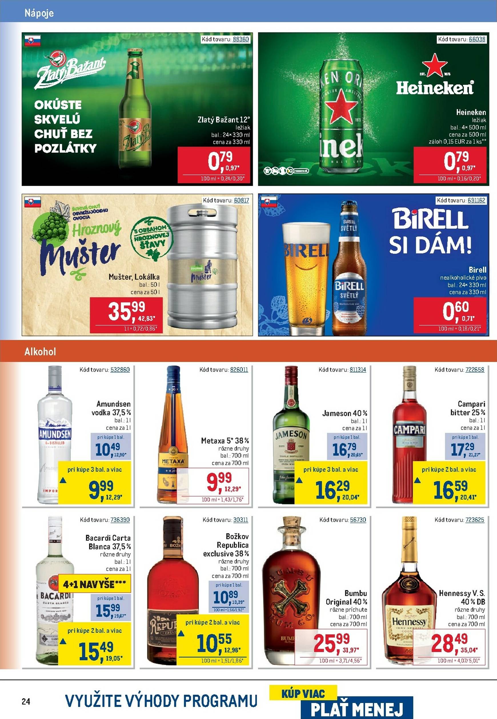 Page 24 of Aktuálny metro leták platný od stredy 10.09 do 07.10