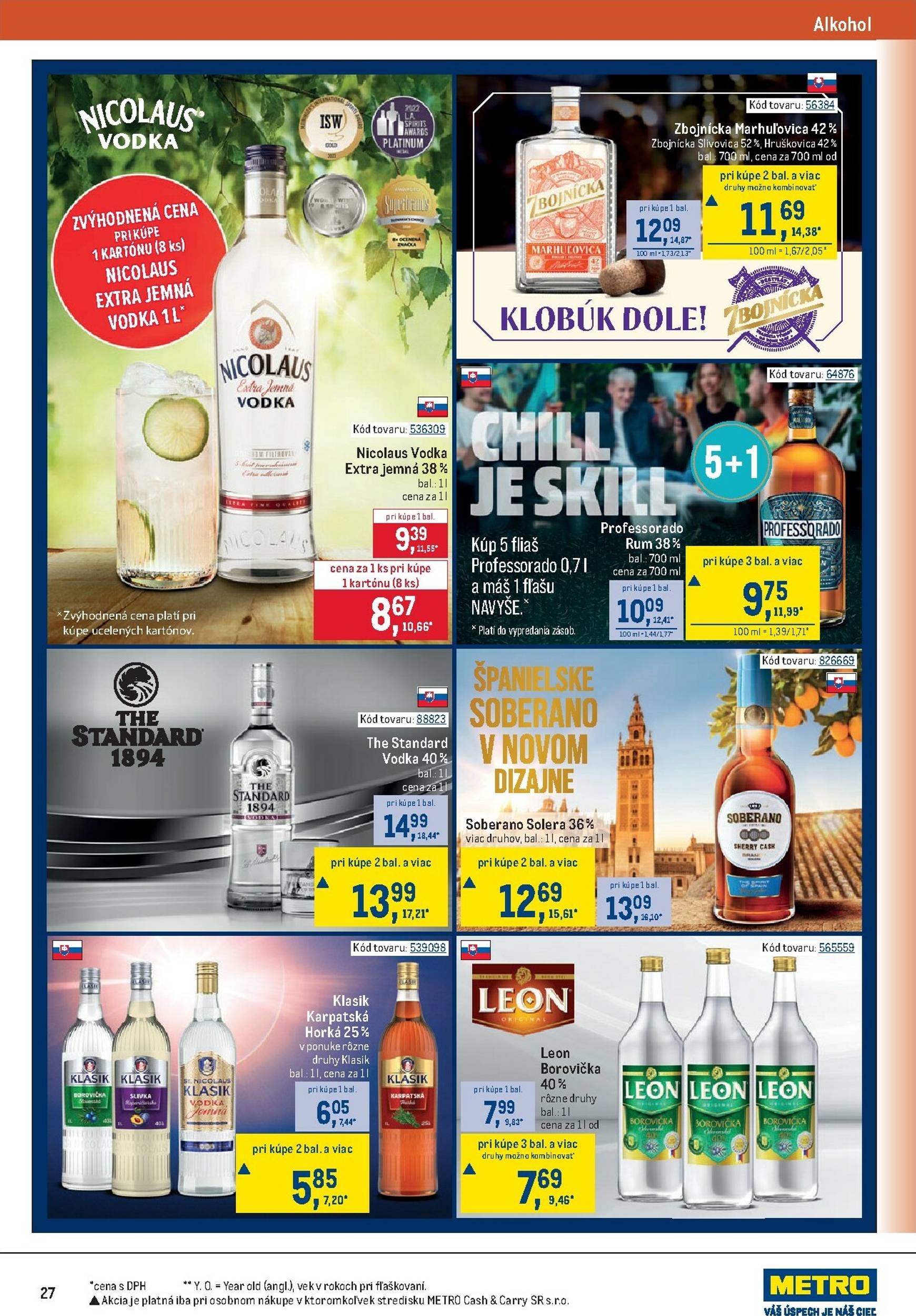 Page 27 of Aktuálny metro leták platný od stredy 10.09 do 07.10