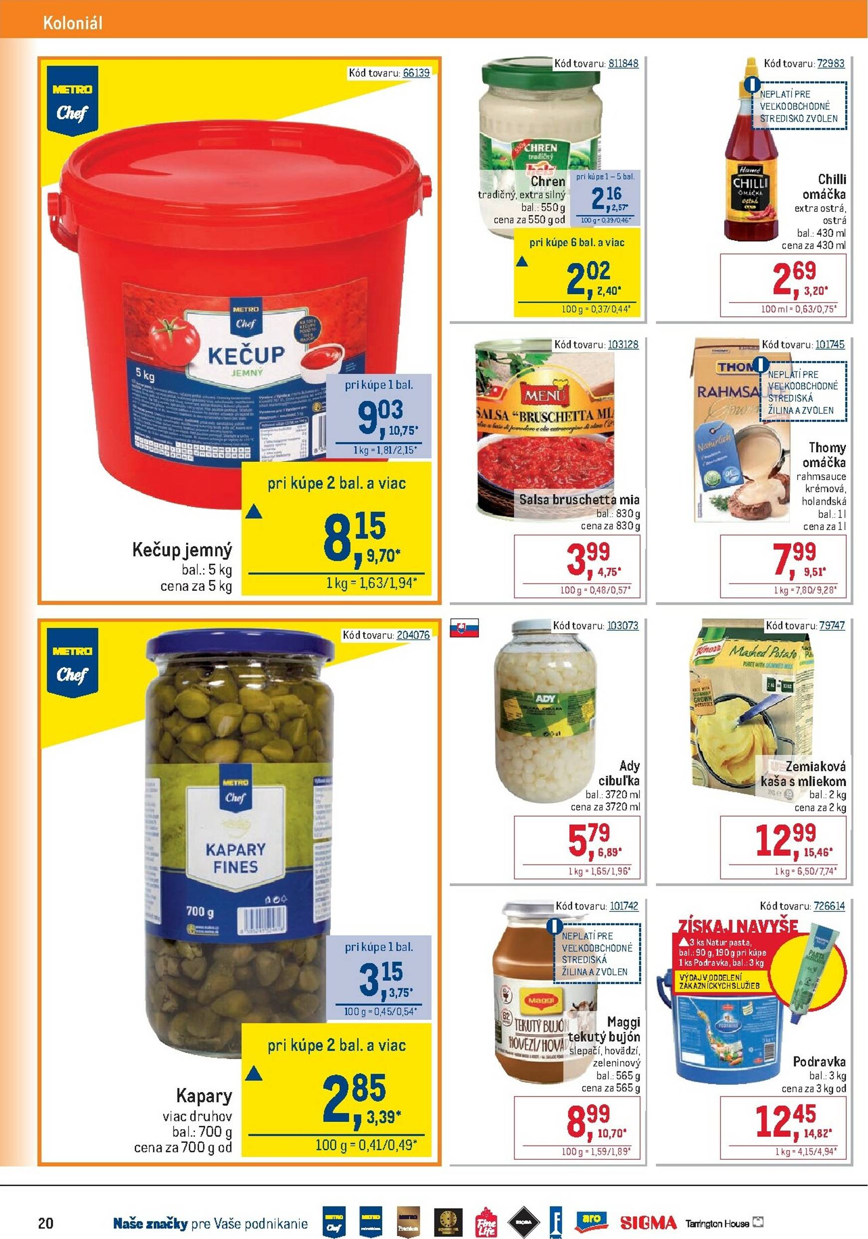 Page 20 of Aktuálny metro leták platný od stredy 10.09 do 07.10