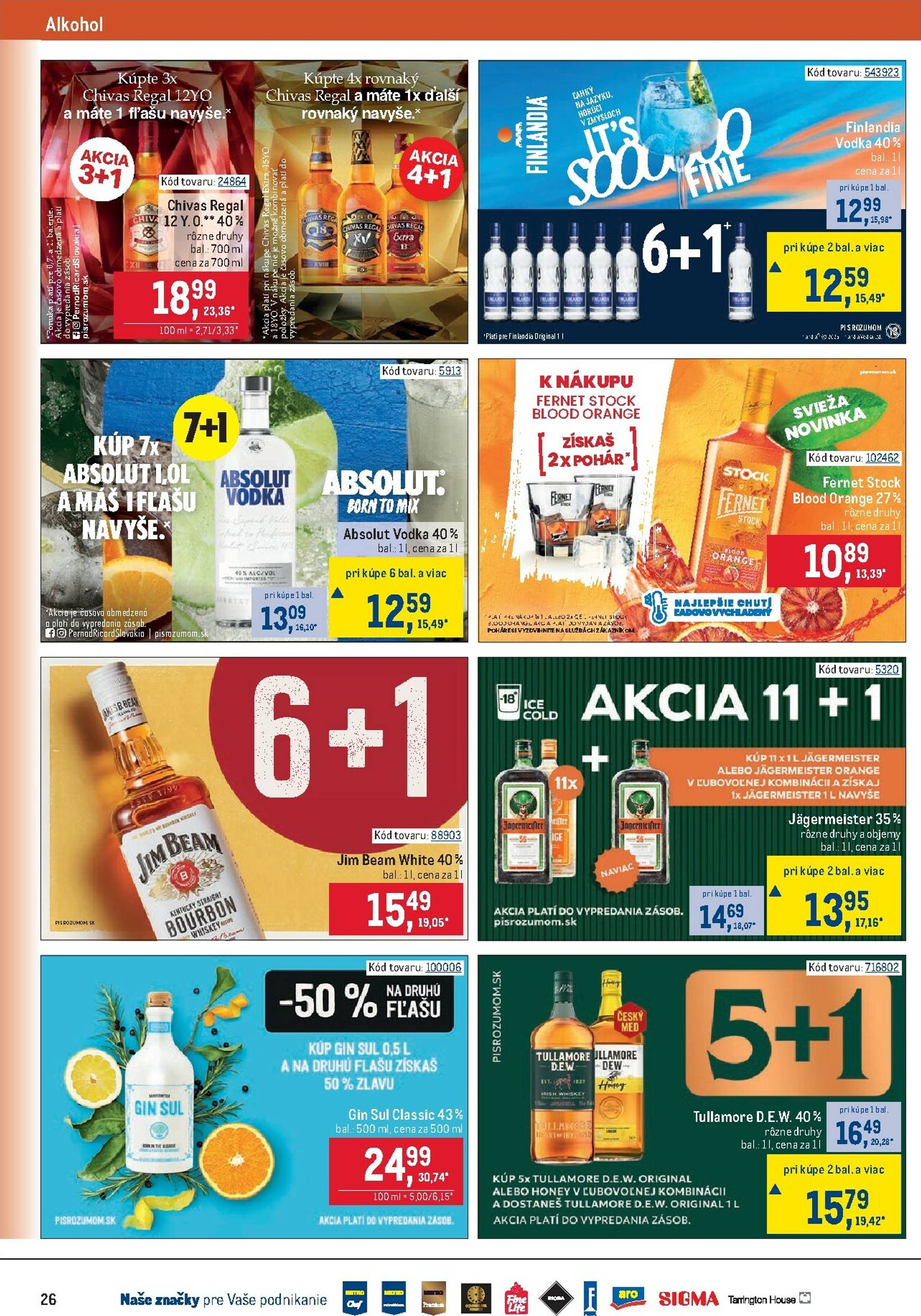 Page 26 of Aktuálny metro leták platný od stredy 10.09 do 07.10