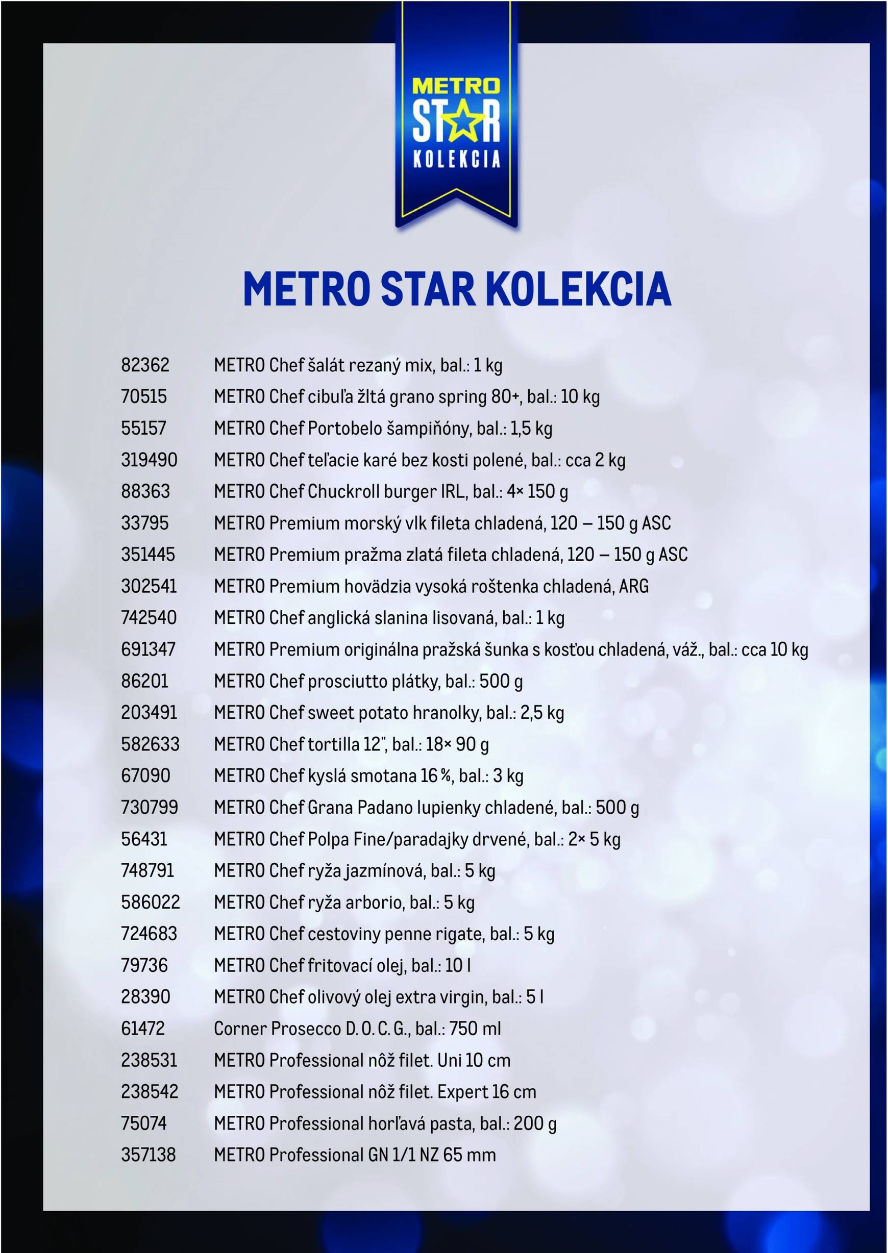 Page 20 of Aktuálny metro leták platný od stredy 11.06 do 31.12