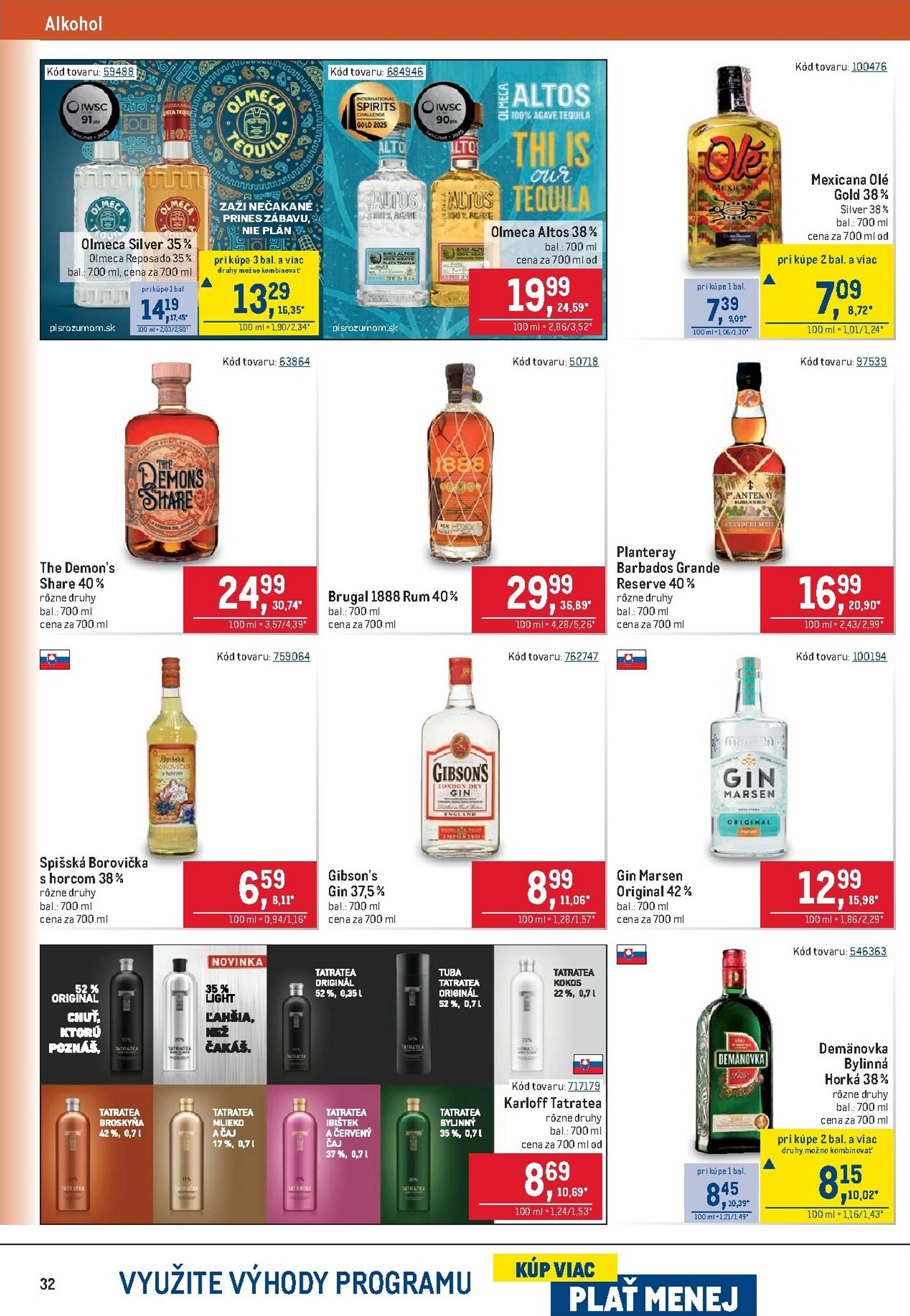 Page 32 of Aktuálny metro leták platný od stredy 24.09 do 07.10