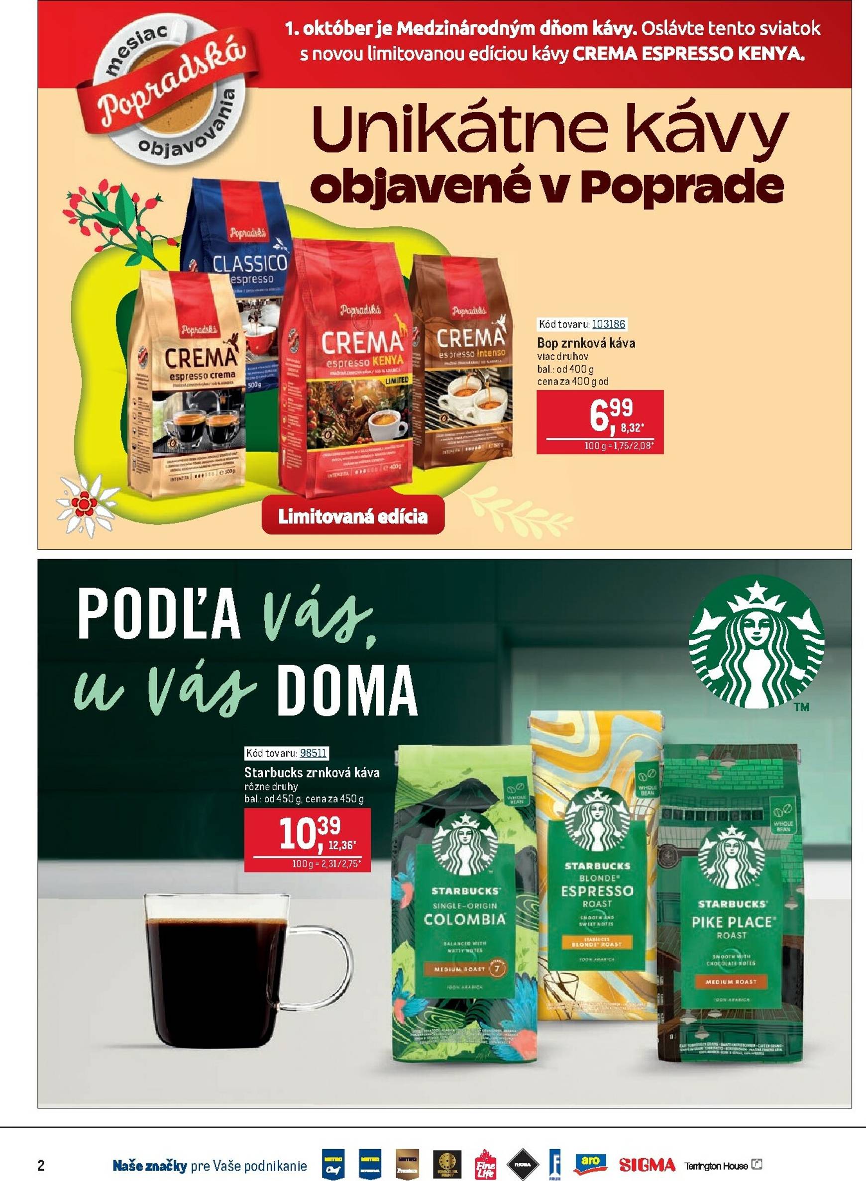 Page 2 of Aktuálny metro leták platný od stredy 24.09 do 07.10