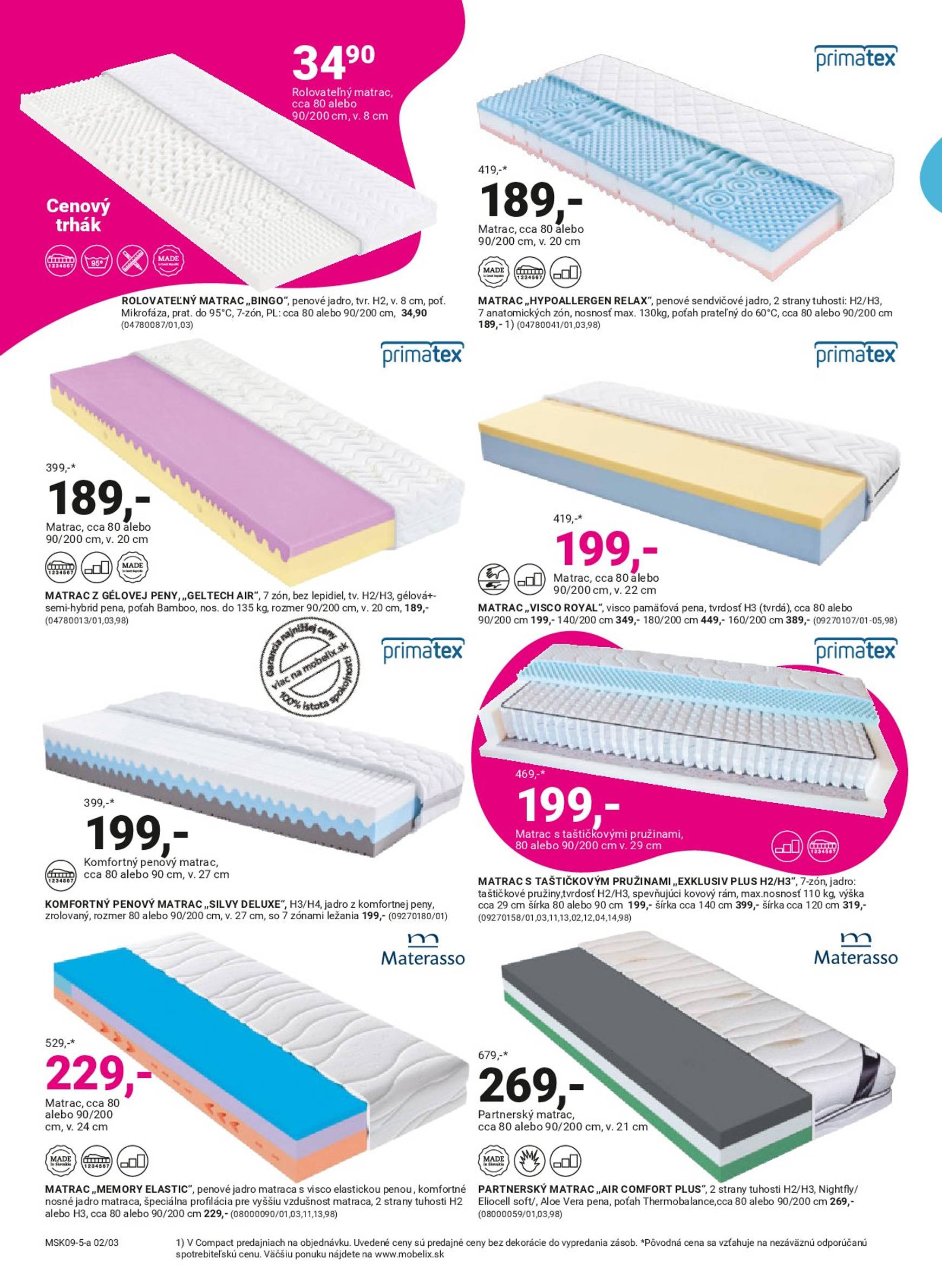 Page 2 of Aktuálny mobelix leták platný od pondelka 08.09 do 12.10