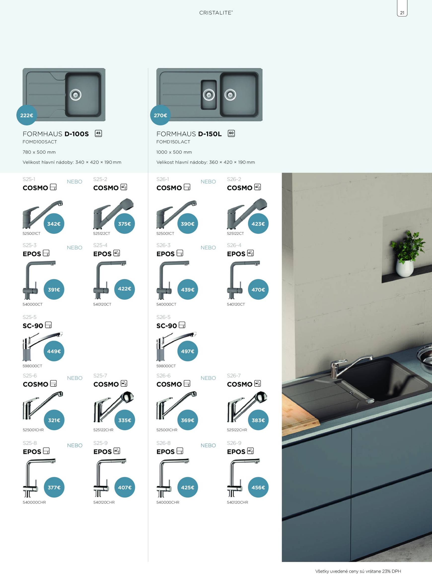 Page 21 of Aktuálny mobelix leták platný od stredy 01.01 do 31.12