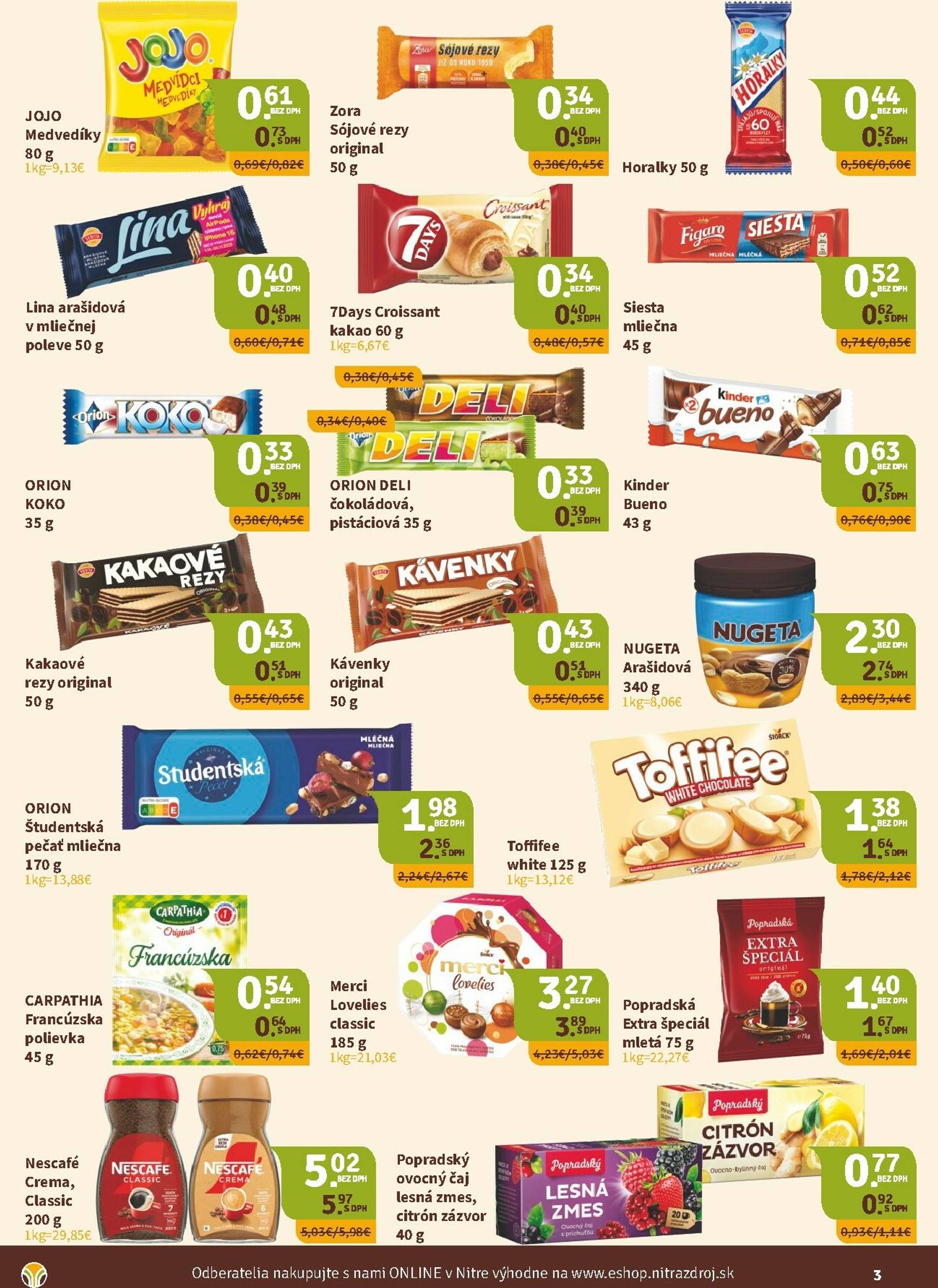 Page 3 of Aktuálny nitrazdroj leták platný od štvrtka 02.10 do 15.10