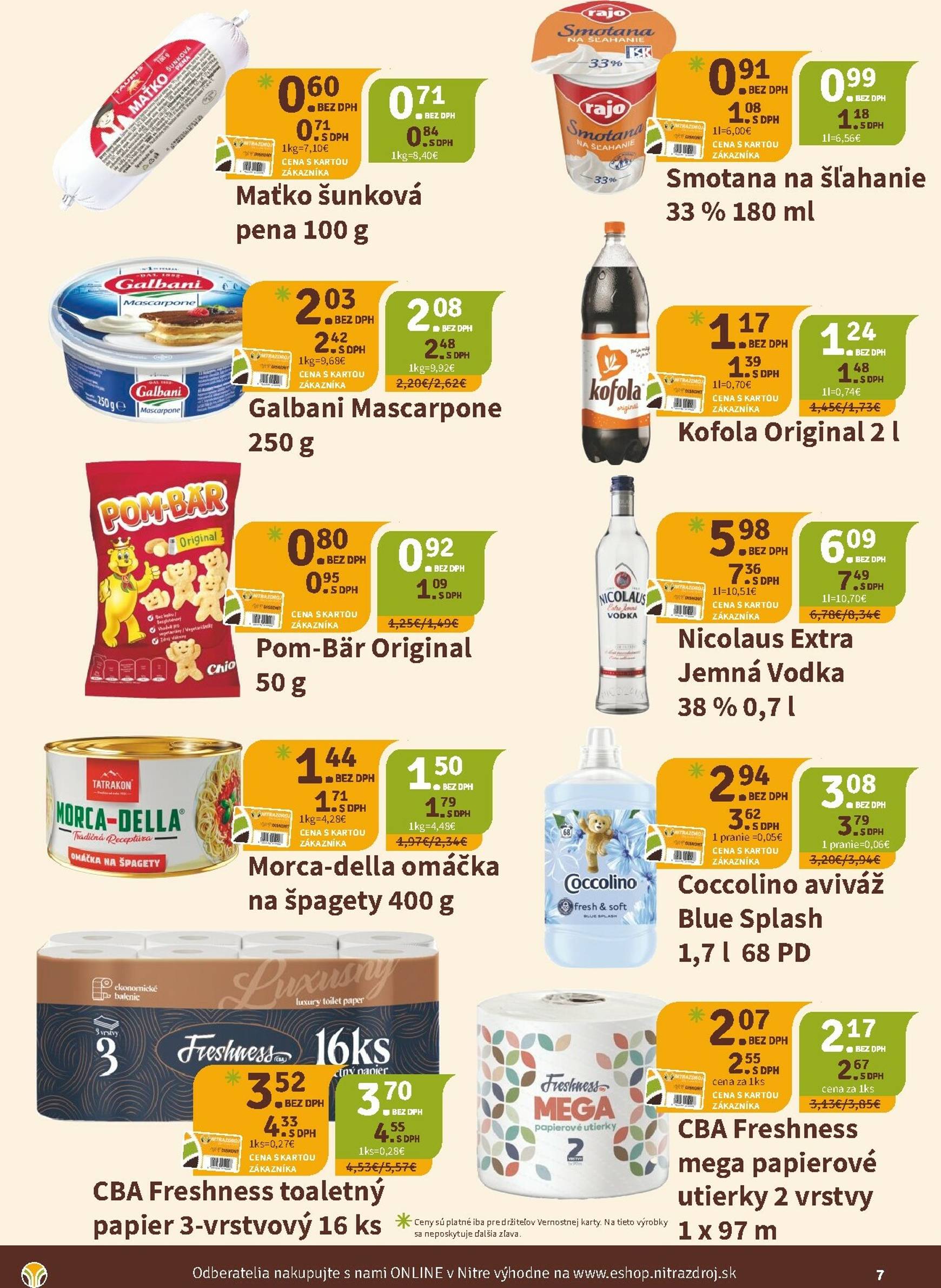 Page 7 of Aktuálny nitrazdroj leták platný od štvrtka 02.10 do 15.10