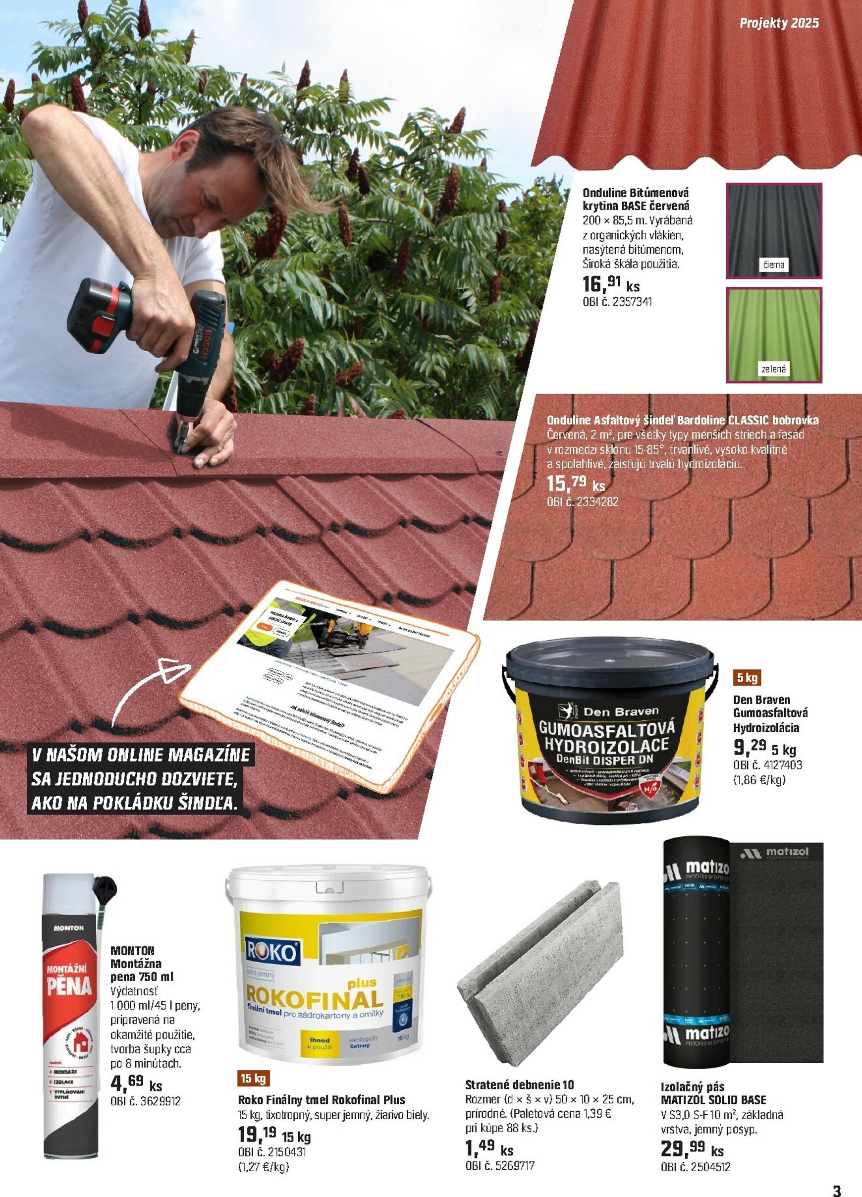 Page 3 of Aktuálny obi leták platný od pondelka 15.09 do 15.11