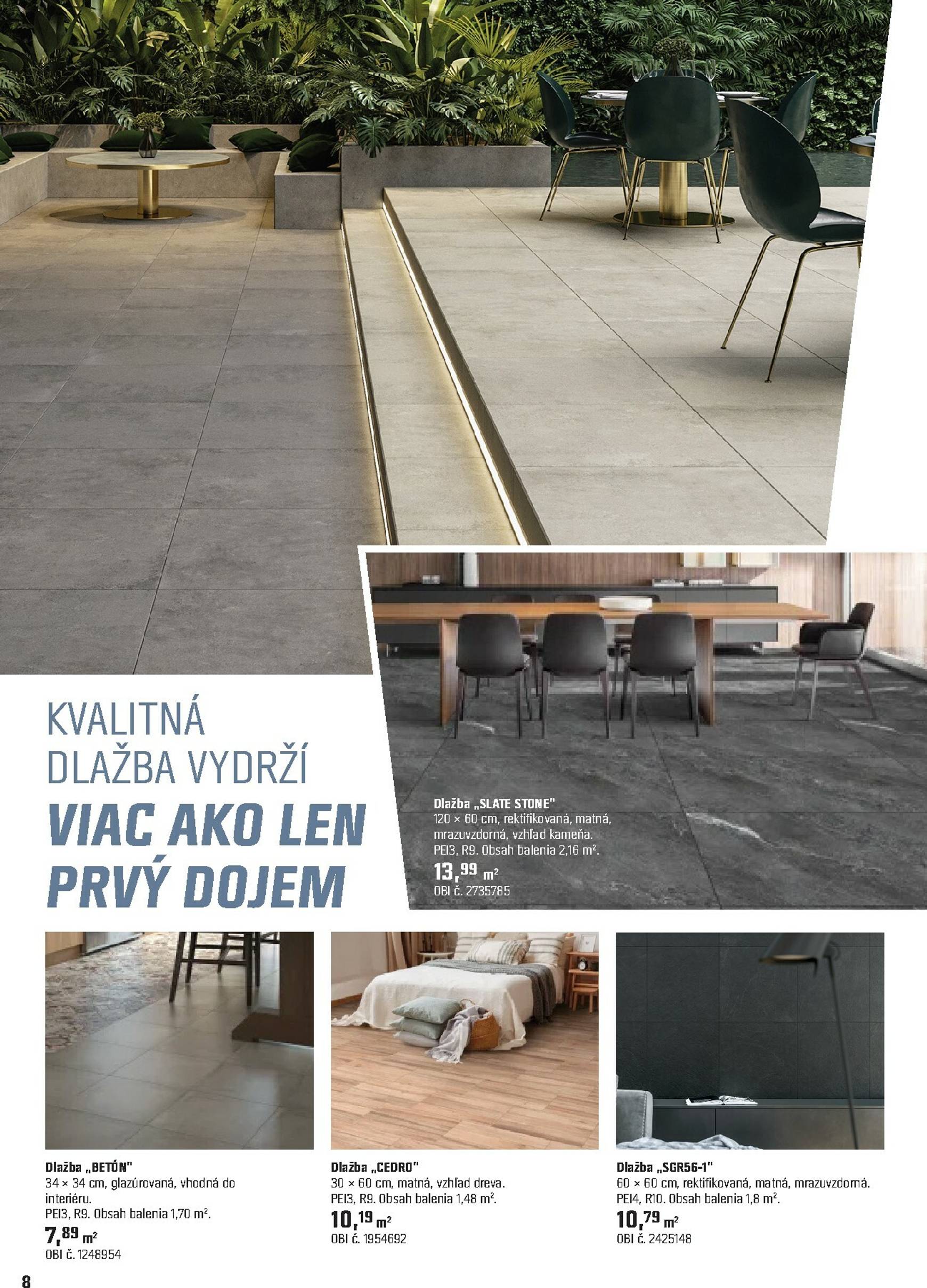 Page 8 of Aktuálny obi leták platný od pondelka 15.09 do 15.11