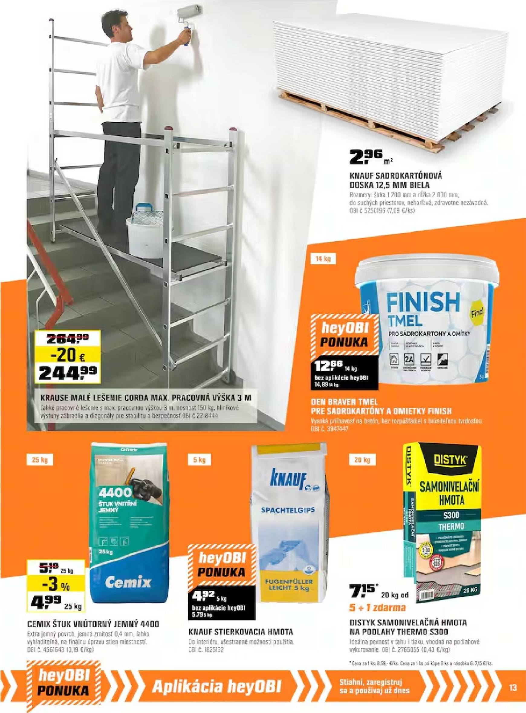 Page 13 of Aktuálny obi leták platný od štvrtka 02.10 do 31.10