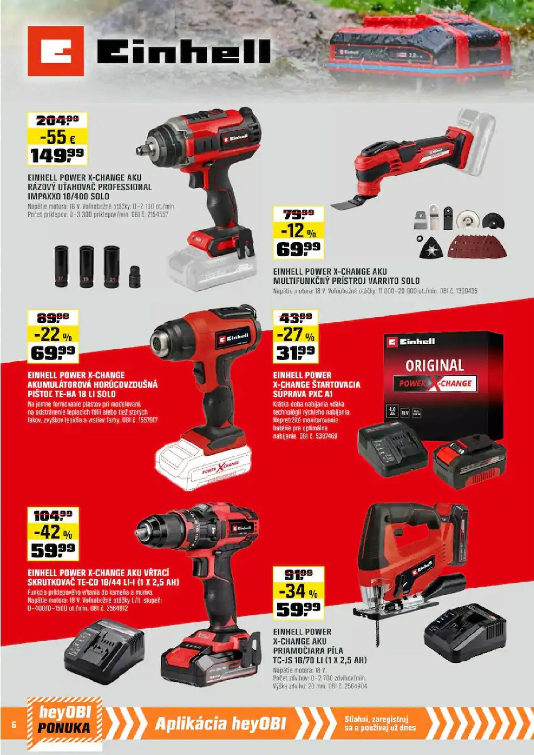 Page 6 of Aktuálny obi leták platný od štvrtka 02.10 do 31.10