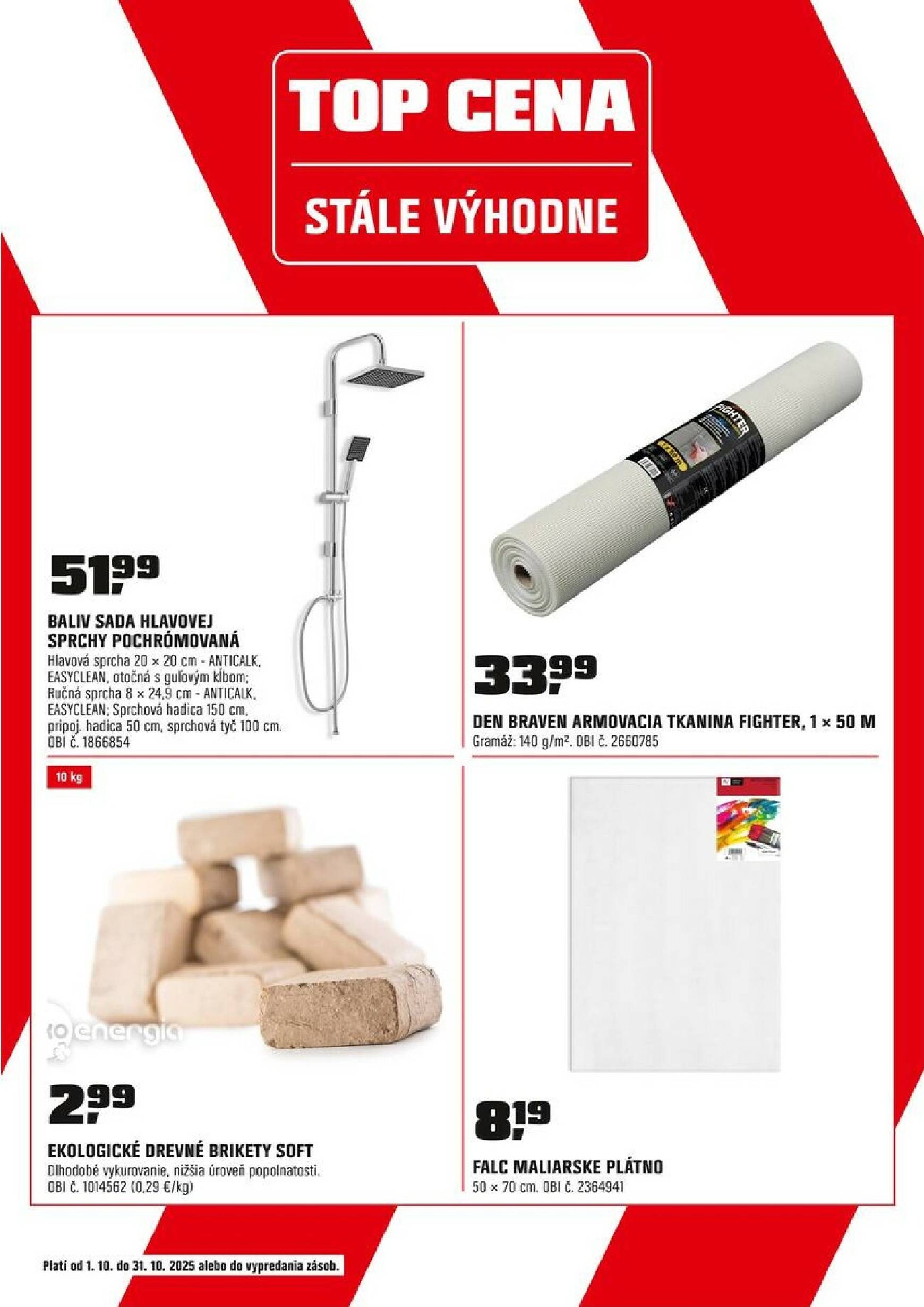 Page 19 of Aktuálny obi leták platný od štvrtka 02.10 do 31.10