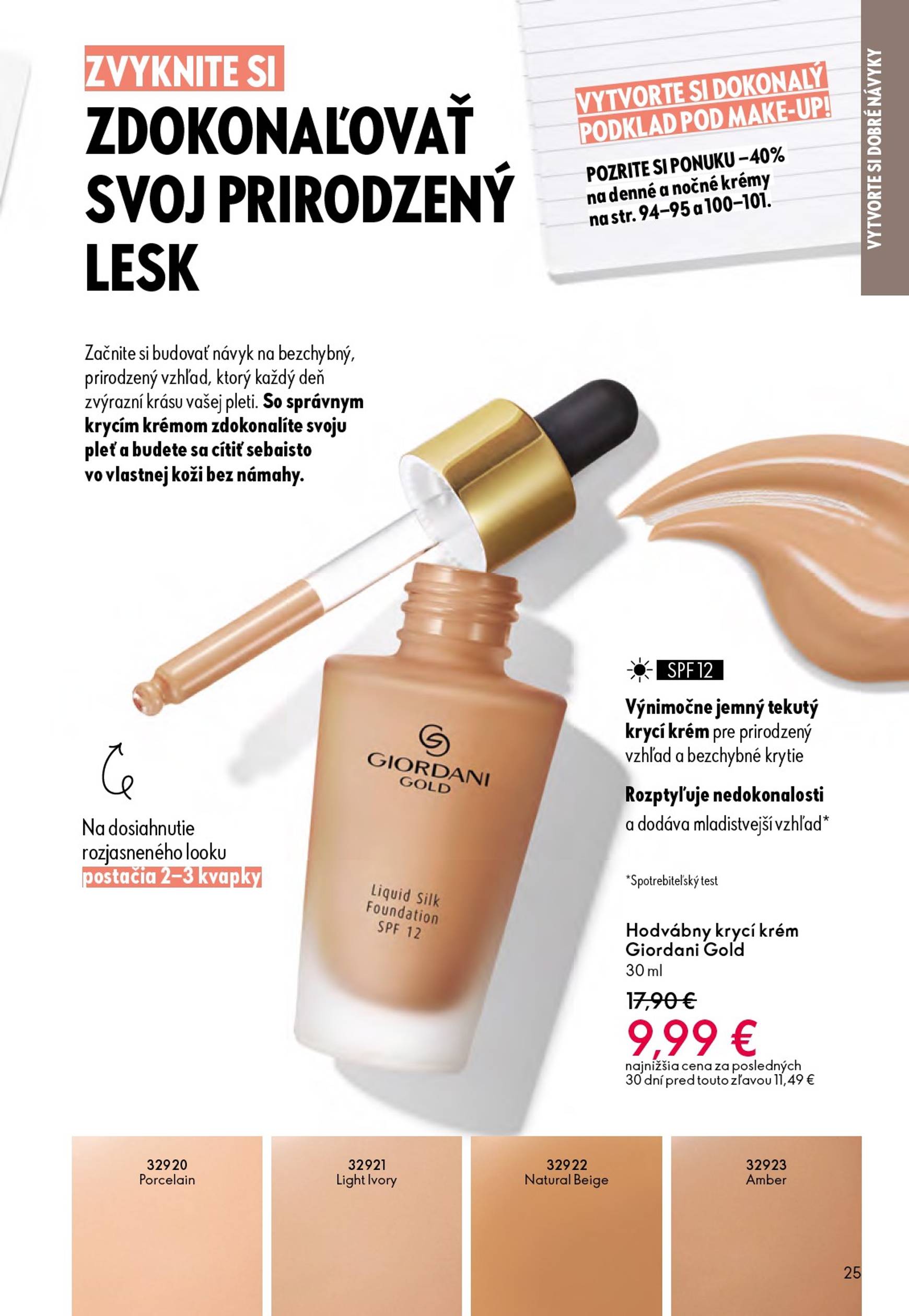 Page 25 of Aktuálny oriflame leták platný od stredy 01.10 do 21.10
