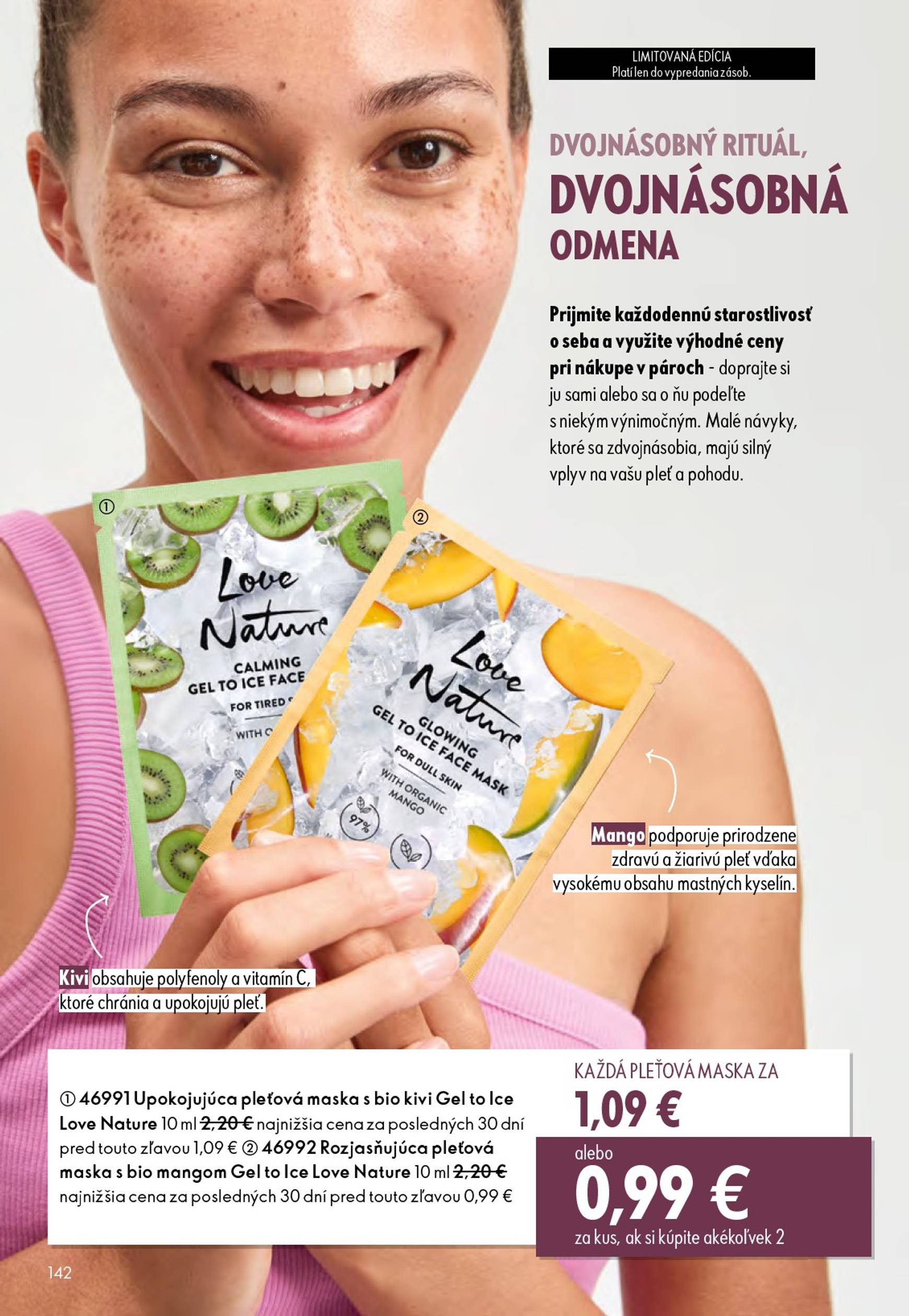 Page 142 of Aktuálny oriflame leták platný od stredy 01.10 do 21.10