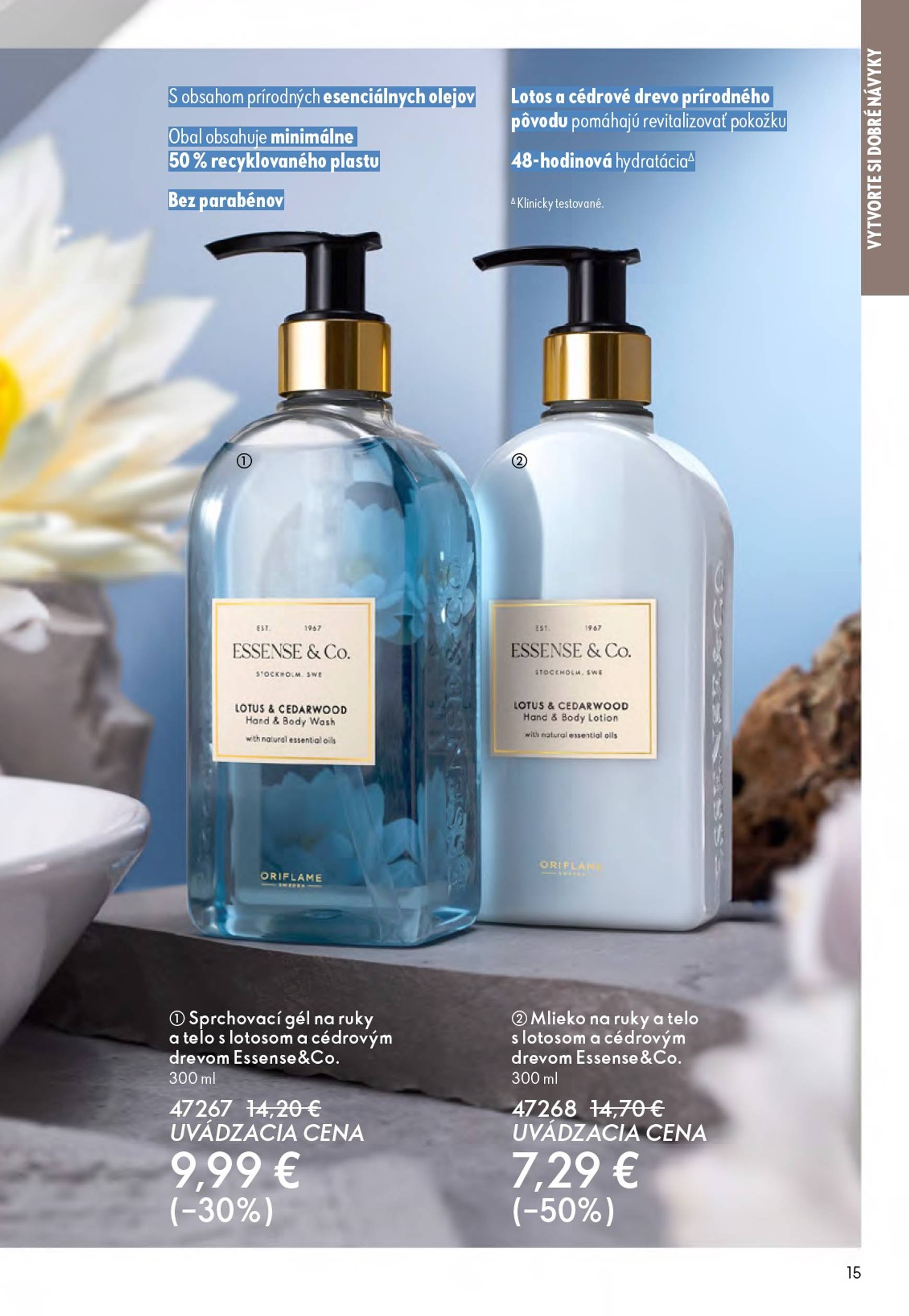 Page 15 of Aktuálny oriflame leták platný od stredy 01.10 do 21.10