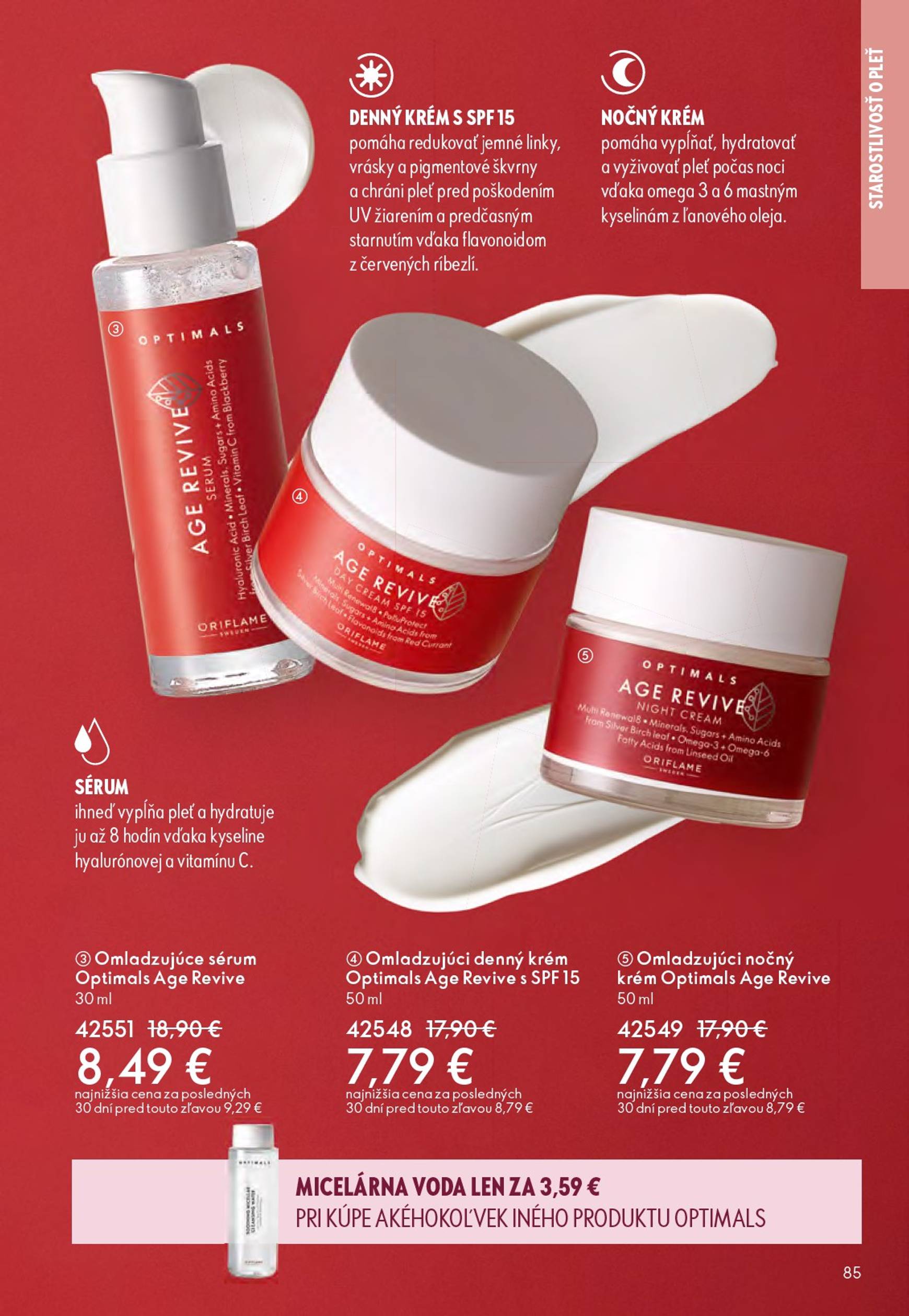 Page 85 of Aktuálny oriflame leták platný od stredy 01.10 do 21.10