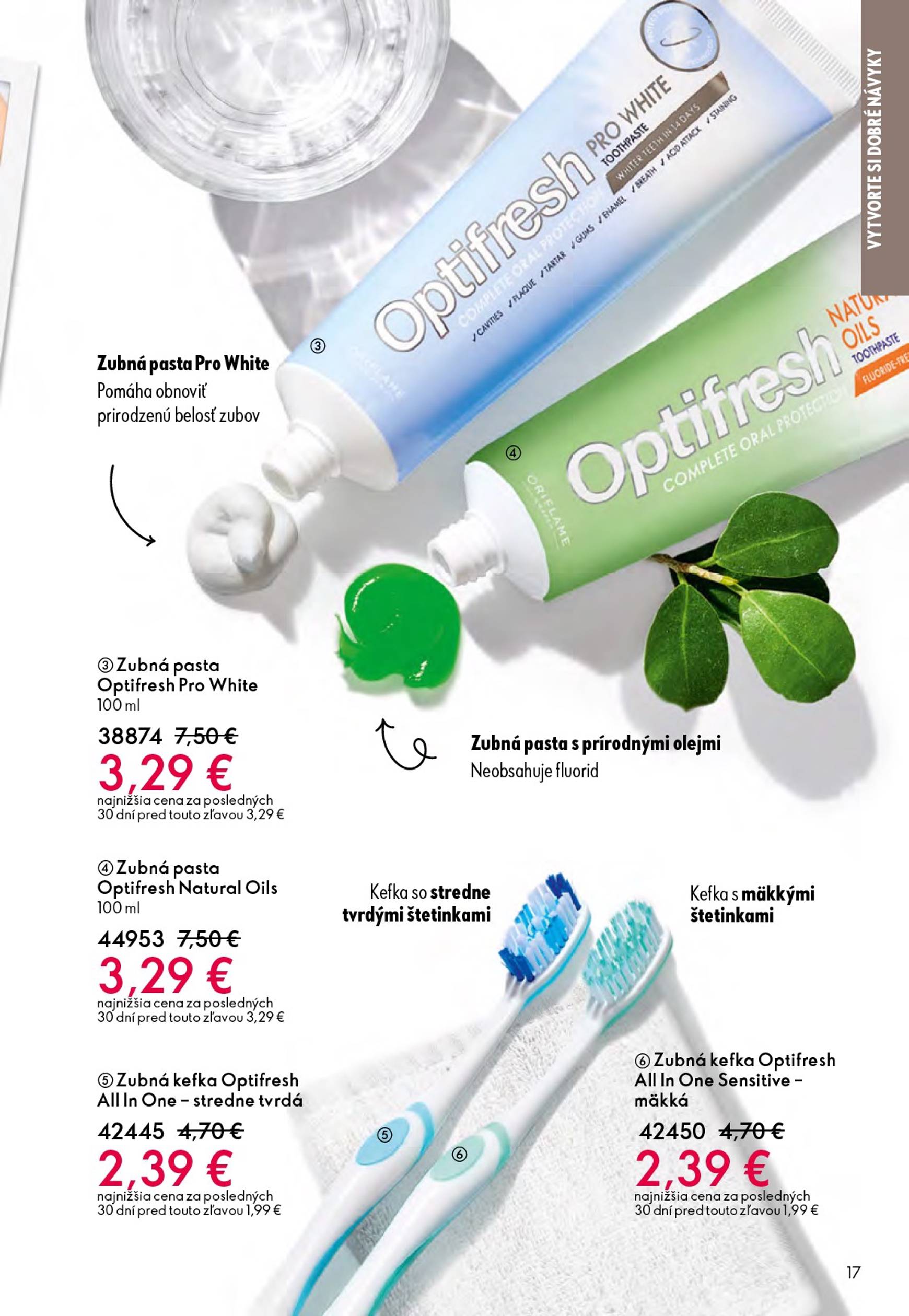Page 17 of Aktuálny oriflame leták platný od stredy 01.10 do 21.10