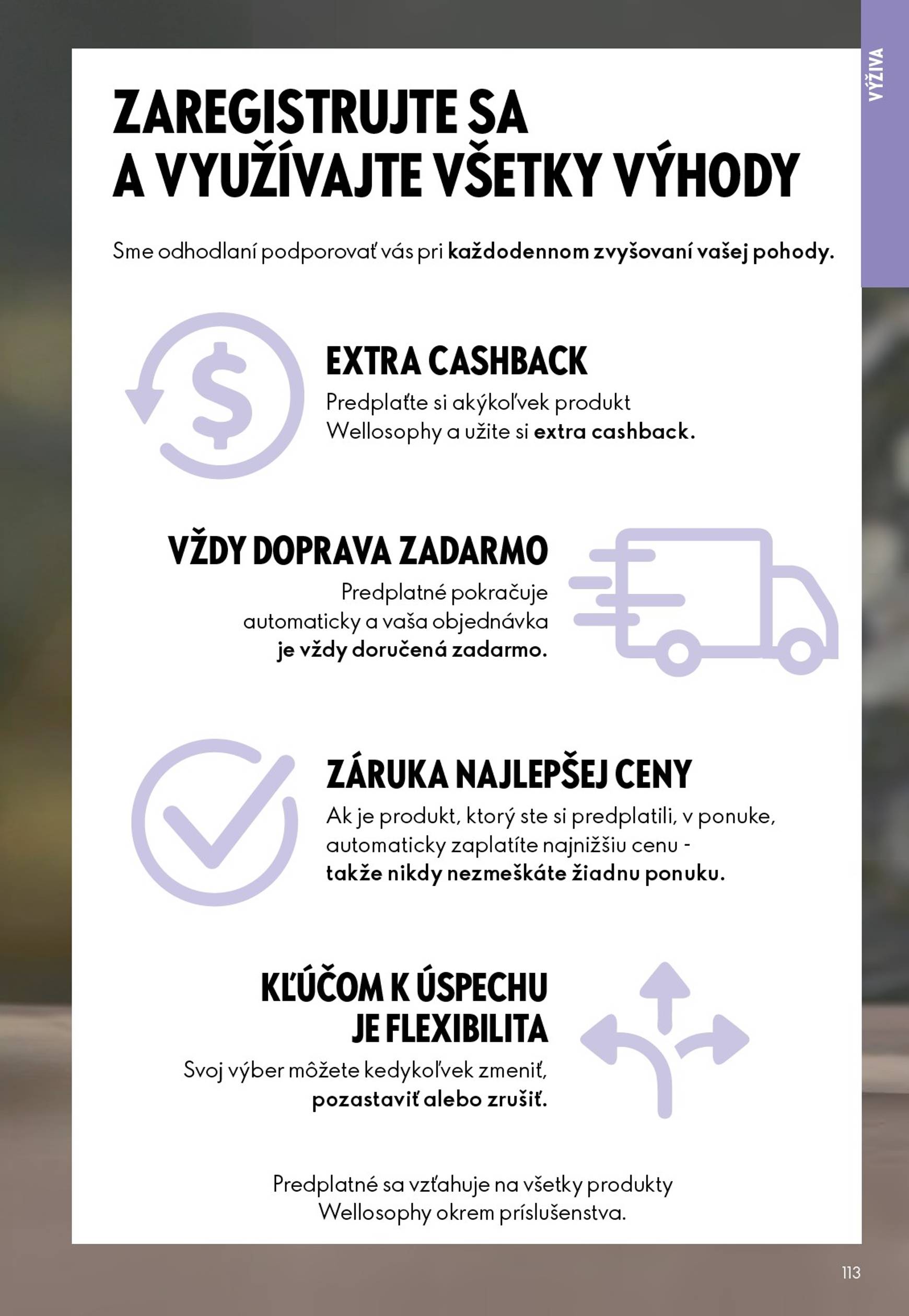 Page 113 of Aktuálny oriflame leták platný od stredy 01.10 do 21.10