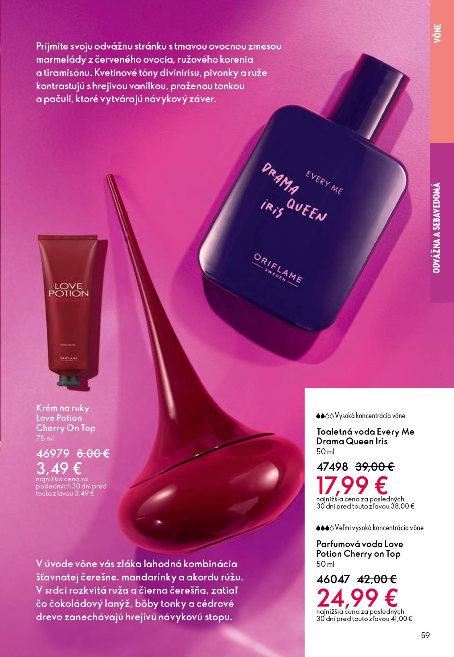 Page 59 of Aktuálny oriflame leták platný od stredy 01.10 do 21.10