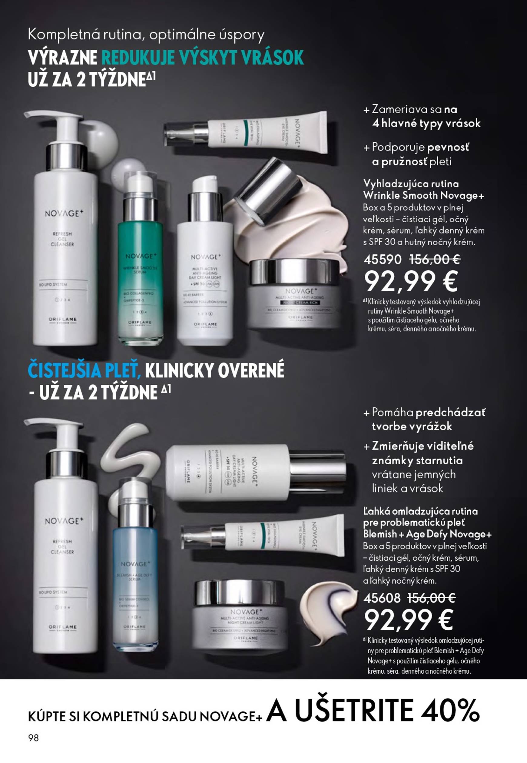 Page 98 of Aktuálny oriflame leták platný od stredy 01.10 do 21.10