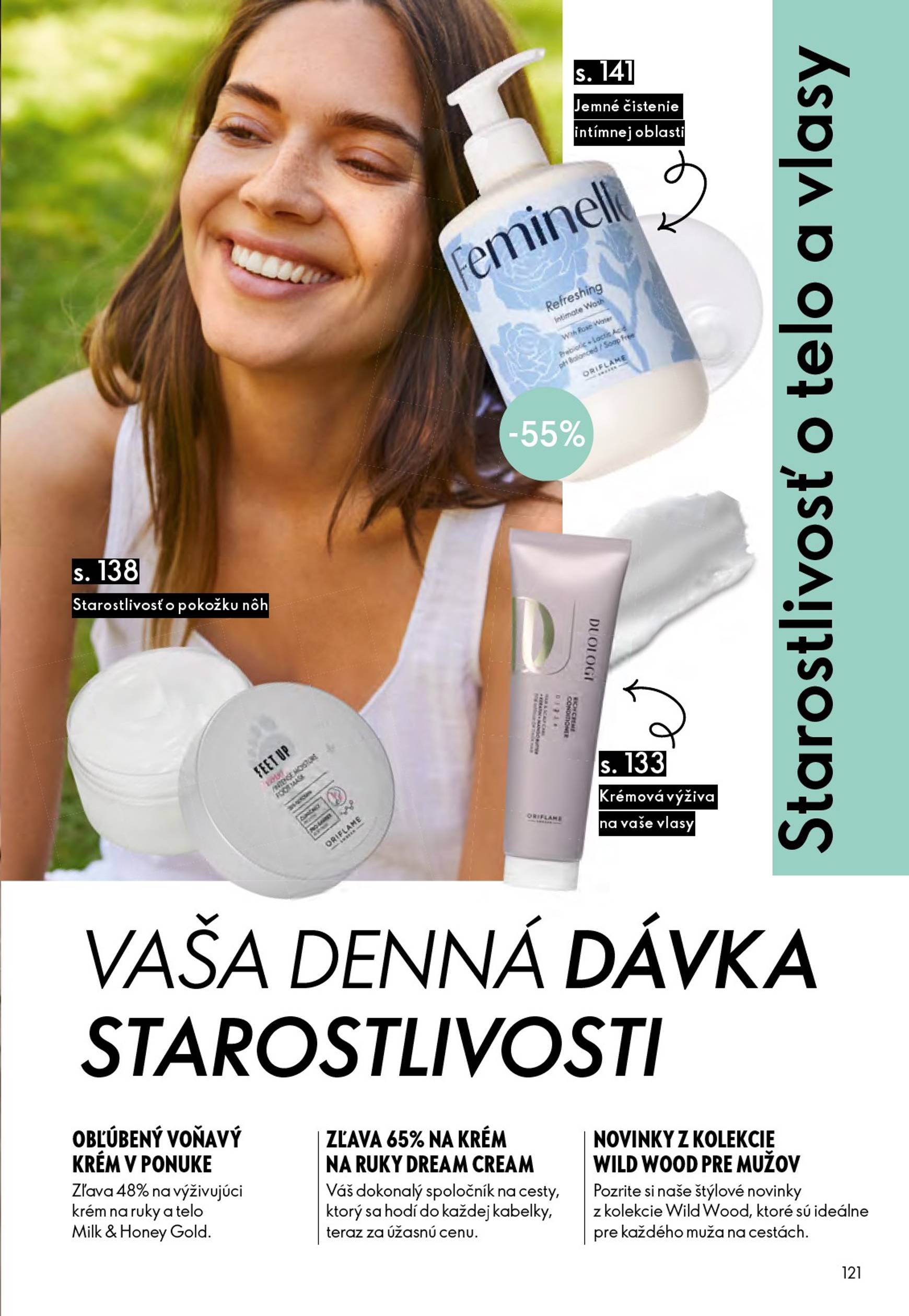 Page 121 of Aktuálny oriflame leták platný od stredy 01.10 do 21.10