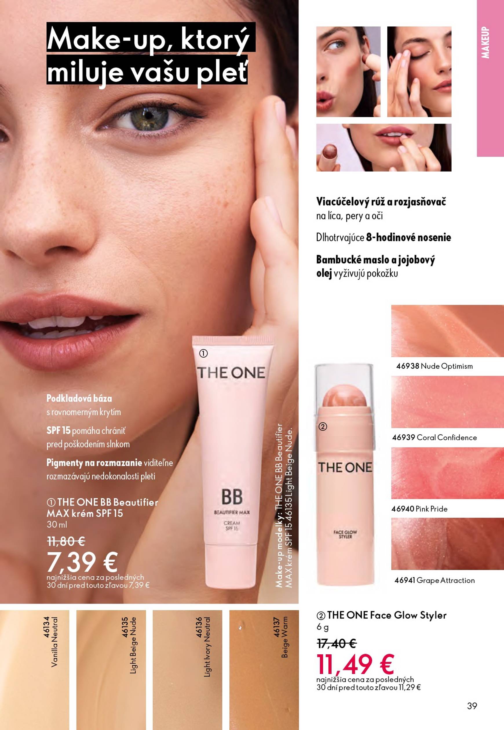 Page 39 of Aktuálny oriflame leták platný od stredy 01.10 do 21.10