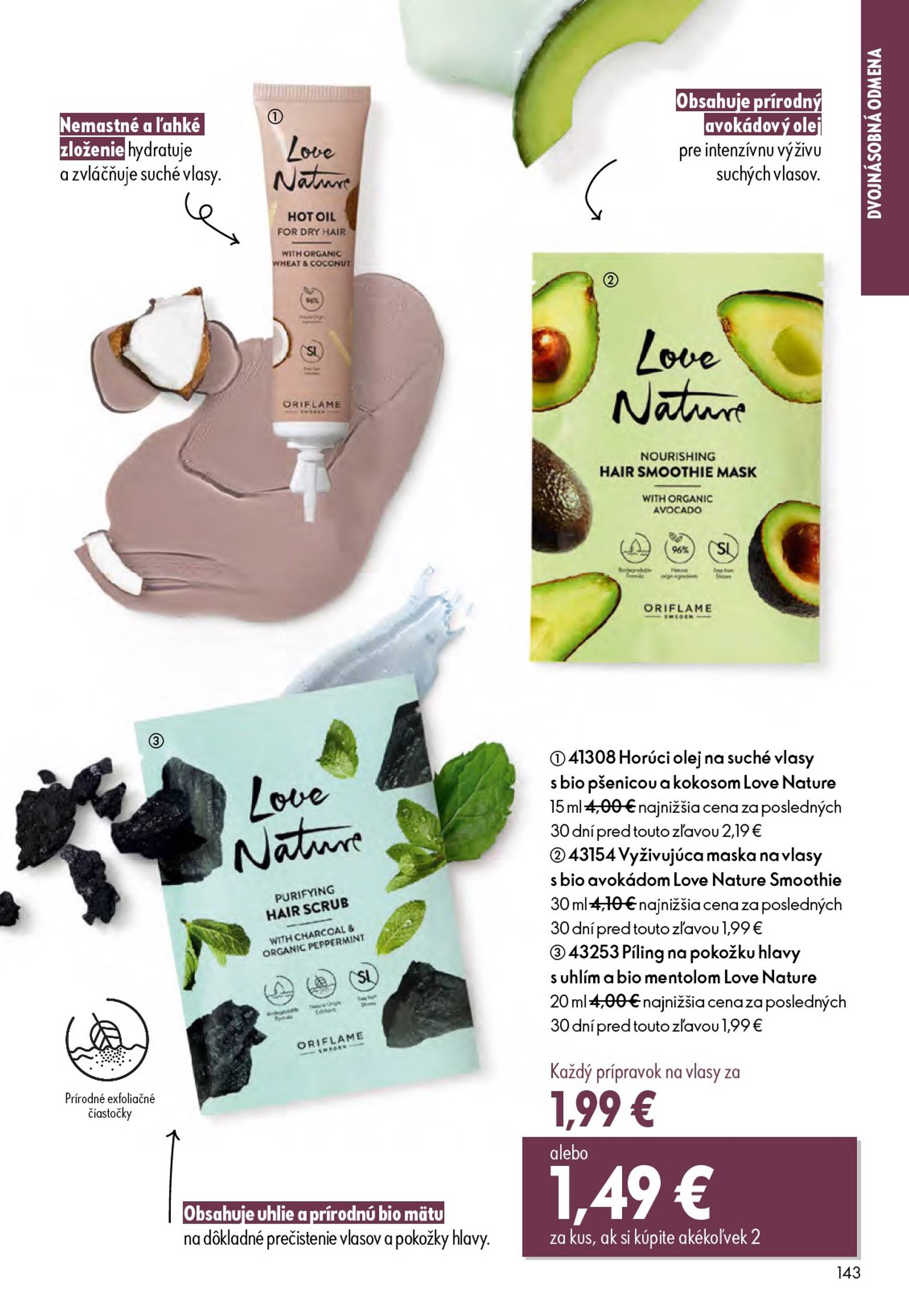 Page 143 of Aktuálny oriflame leták platný od stredy 01.10 do 21.10