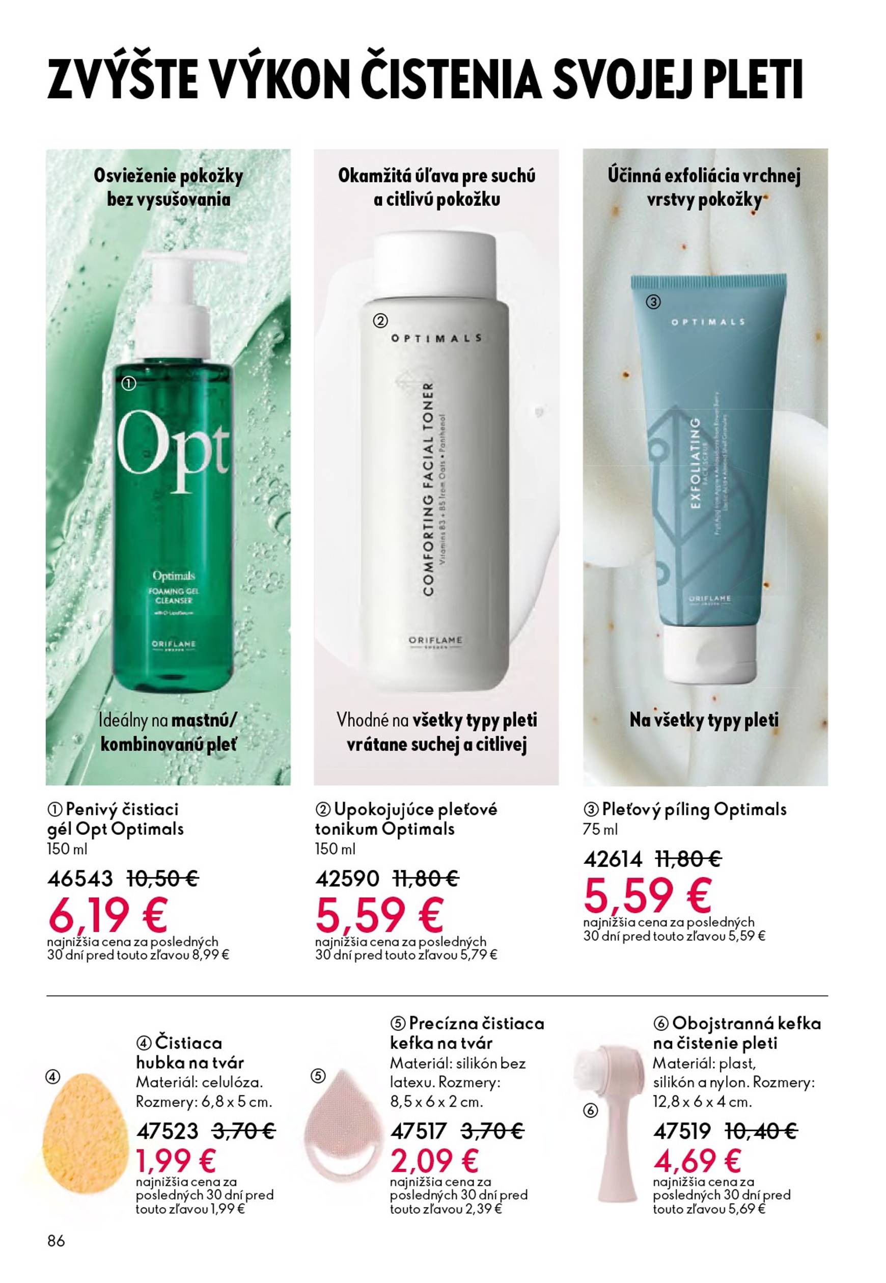 Page 86 of Aktuálny oriflame leták platný od stredy 01.10 do 21.10