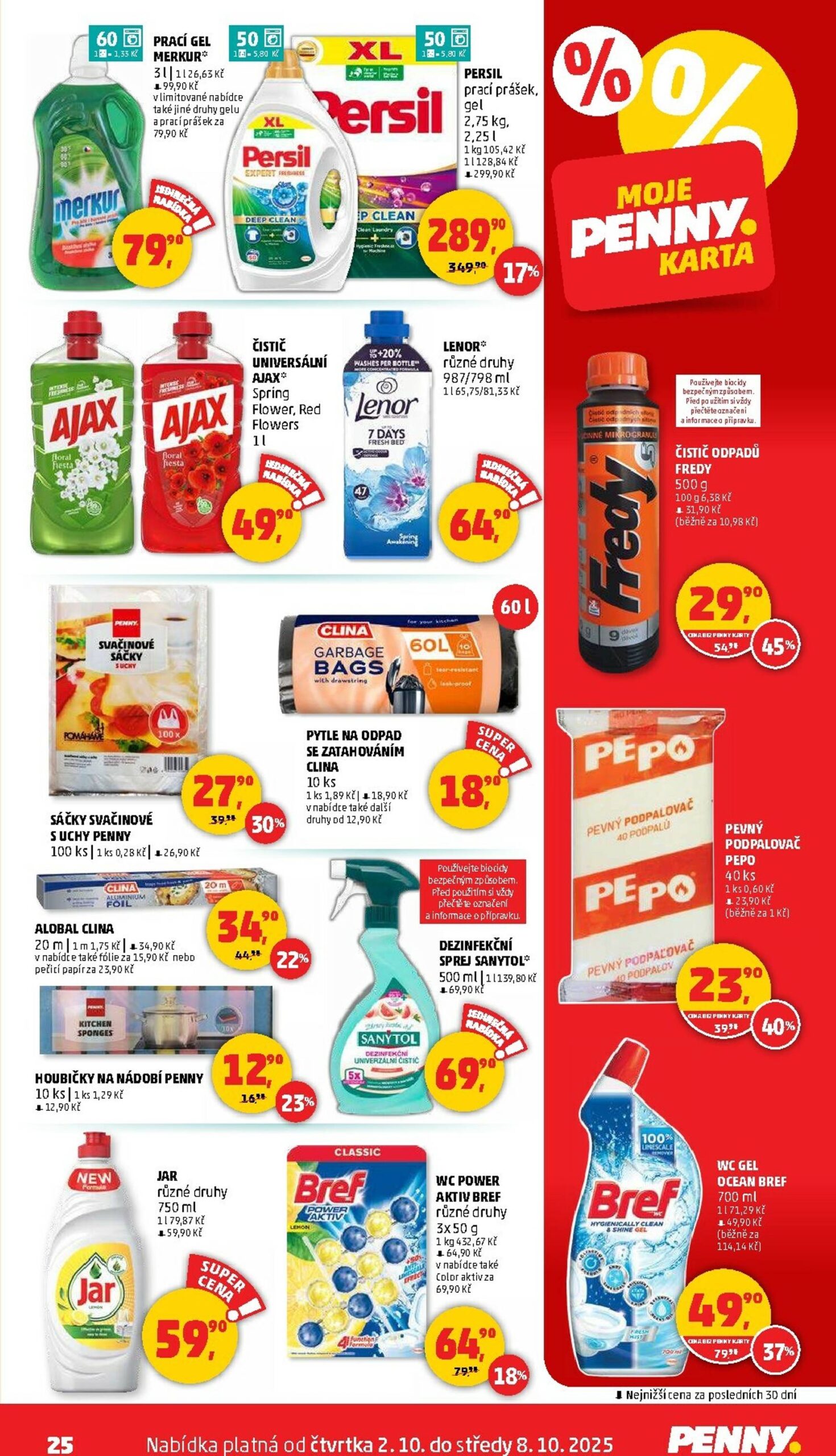 Page 25 of Aktuálny penny-cesko leták platný od štvrtka 02.10 do 08.10