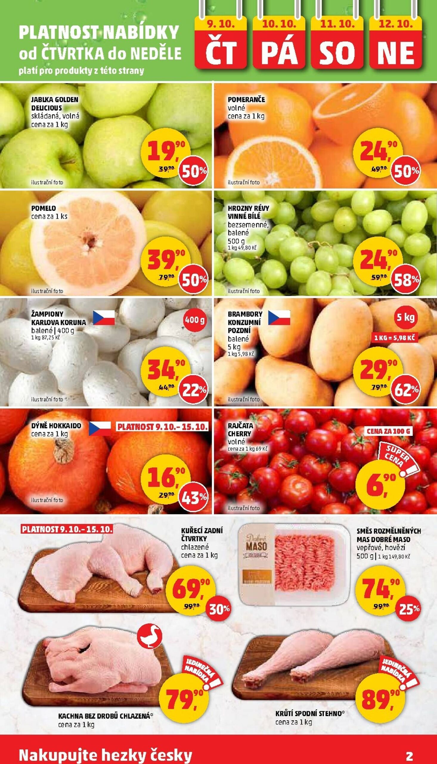 Page 2 of Aktuálny penny-cesko leták platný od štvrtka 09.10 do 15.10