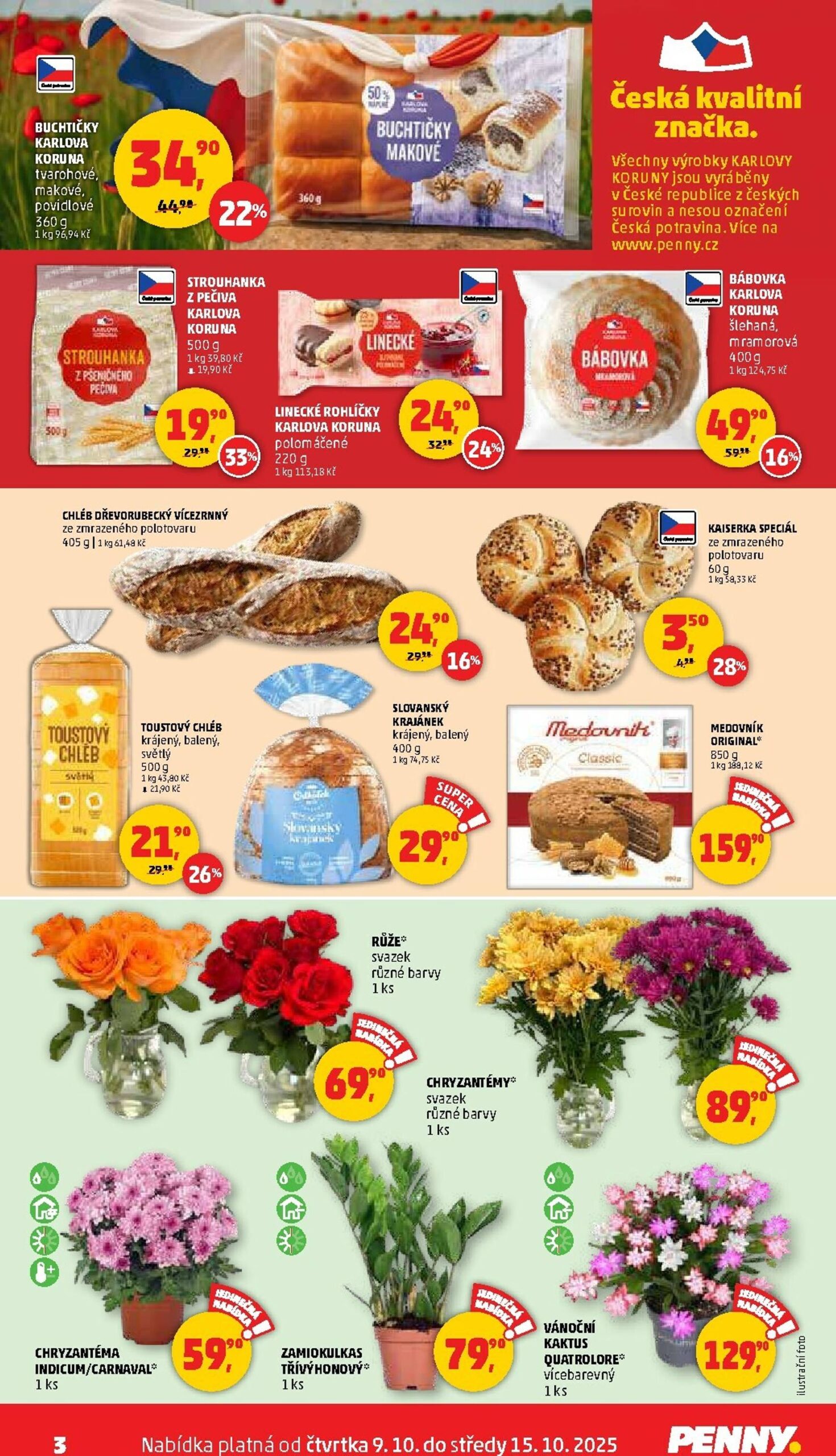 Page 3 of Aktuálny penny-cesko leták platný od štvrtka 09.10 do 15.10