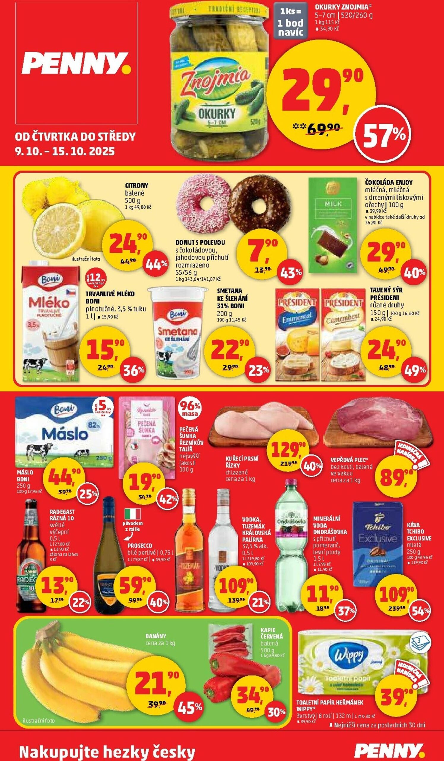 Page 1 of Aktuálny penny-cesko leták platný od štvrtka 09.10 do 15.10