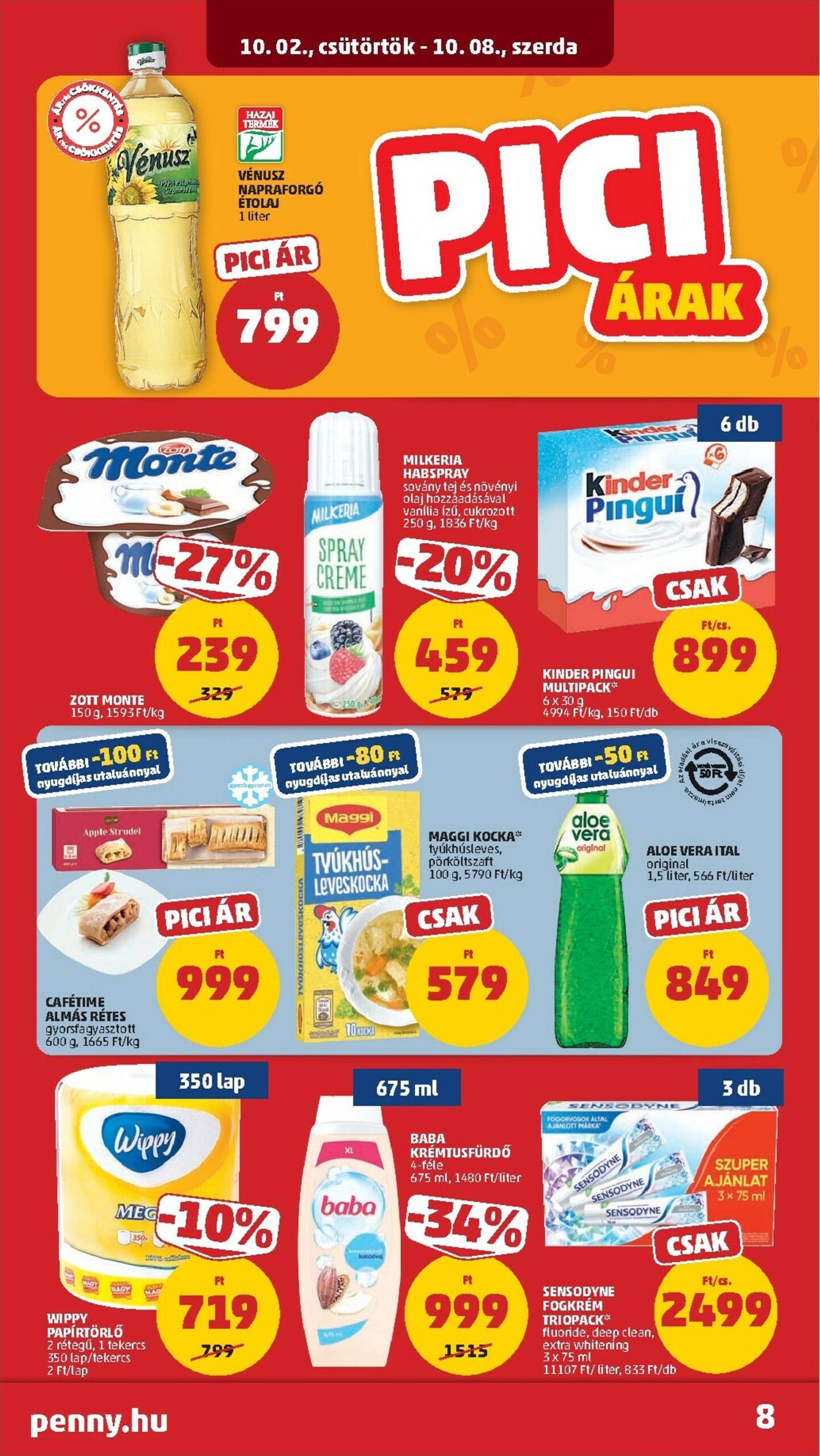 Page 12 of Aktuálny penny-madarsko leták platný od štvrtka 02.10 do 08.10